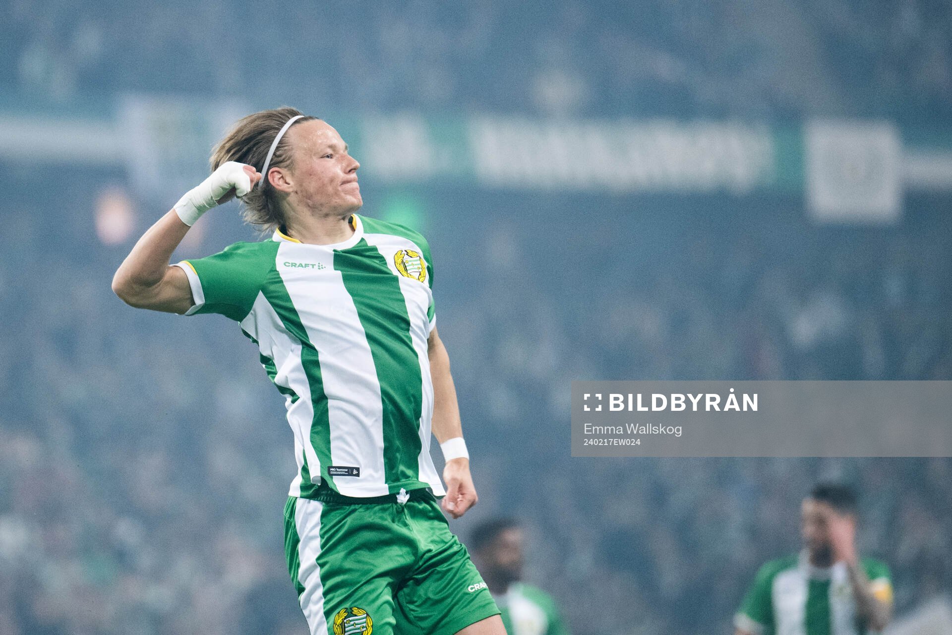 Hammarbys August Mikkelsen jublar