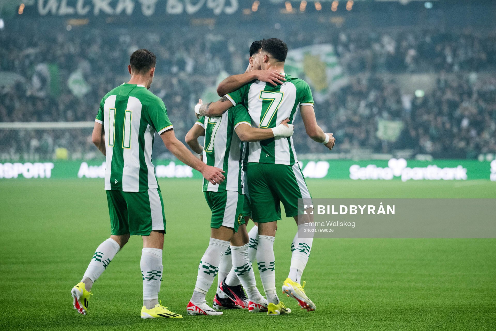 Hammarbys August Mikkelsen jublar