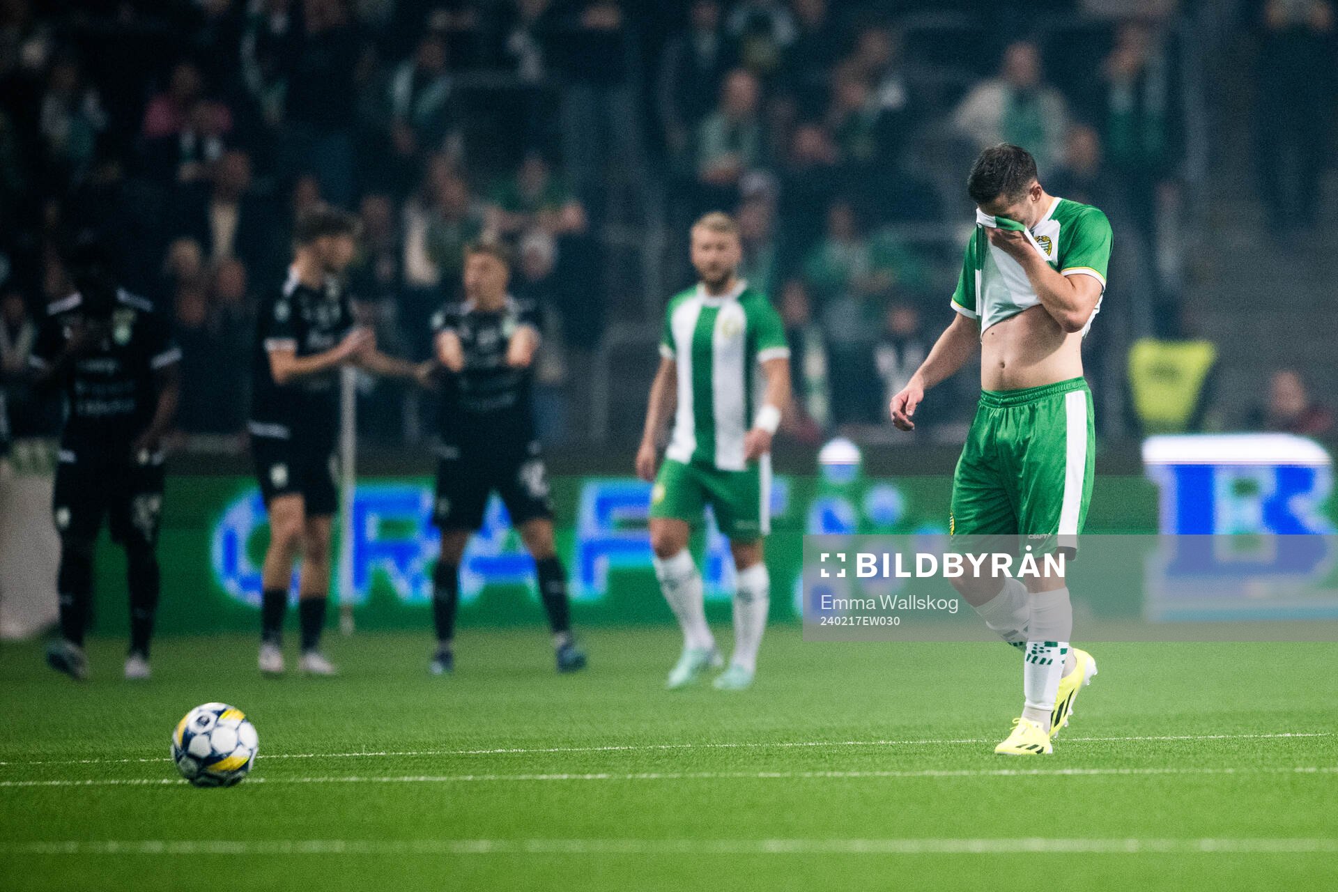 Hammarbys Oscar Johansson Schellhas deppar
