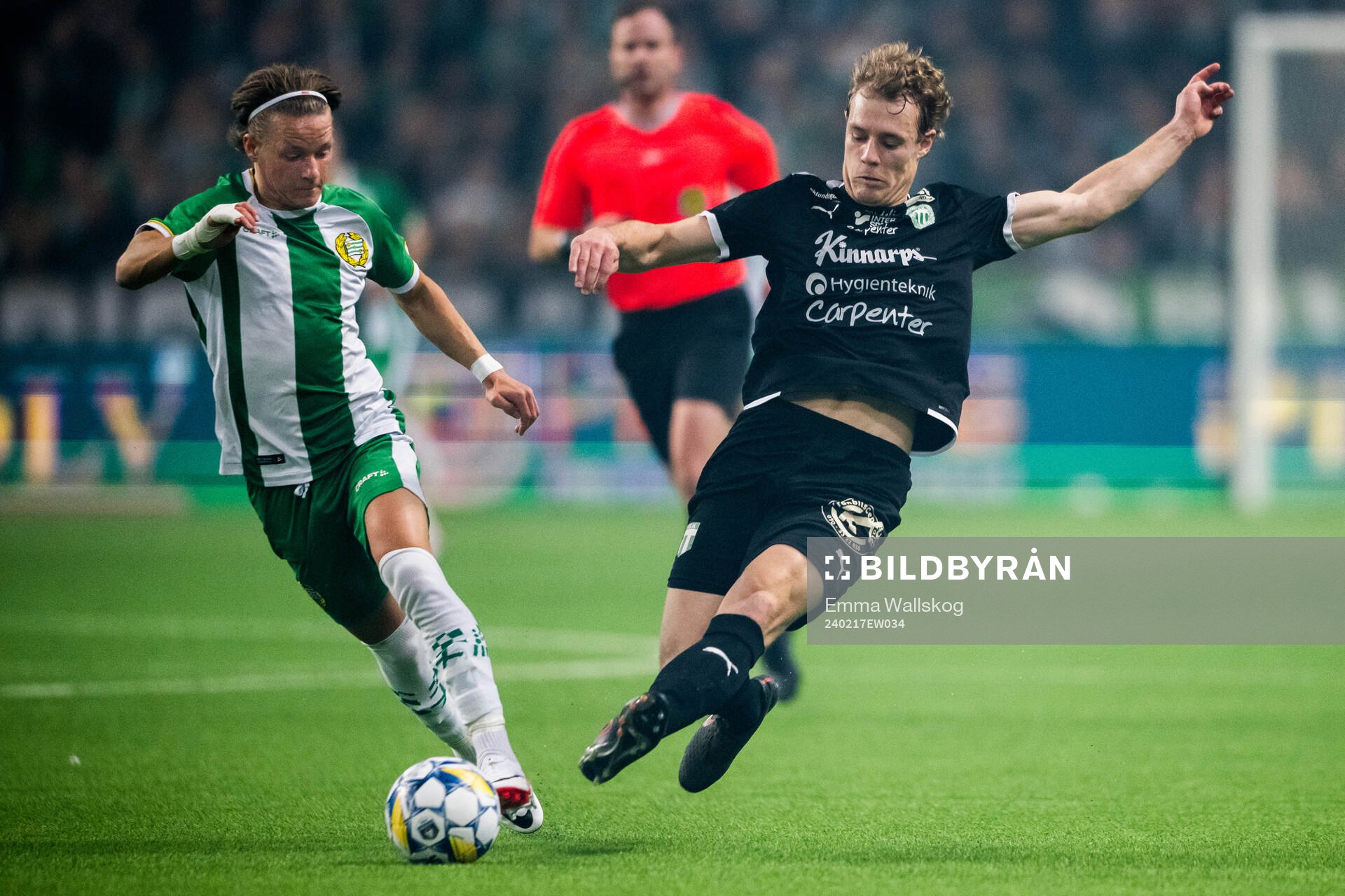 Hammarbys August Mikkelsen och Västerås SKs Herman