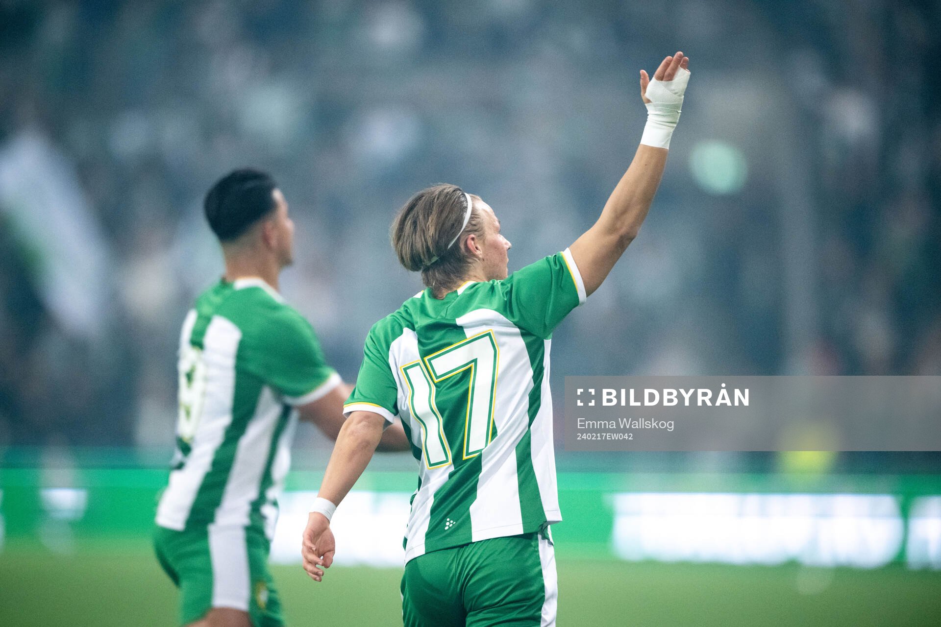 Hammarbys August Mikkelsen jublar
