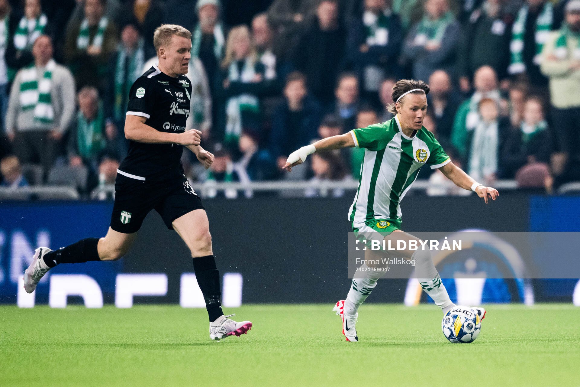 Västerås SKs Simon Johansson och Hammarbys August