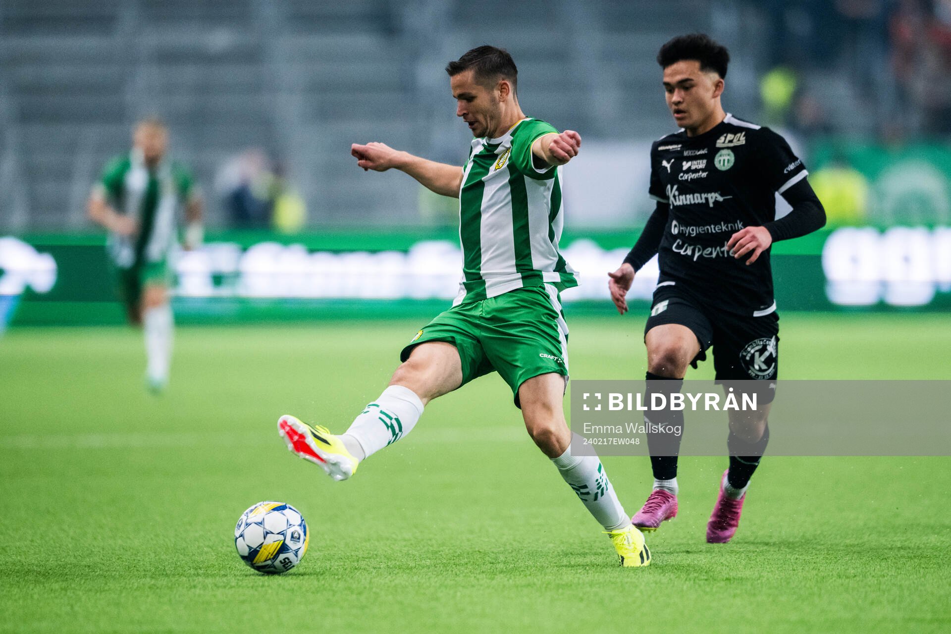 Hammarbys Oscar Johansson Schellhas och Västerås SKs