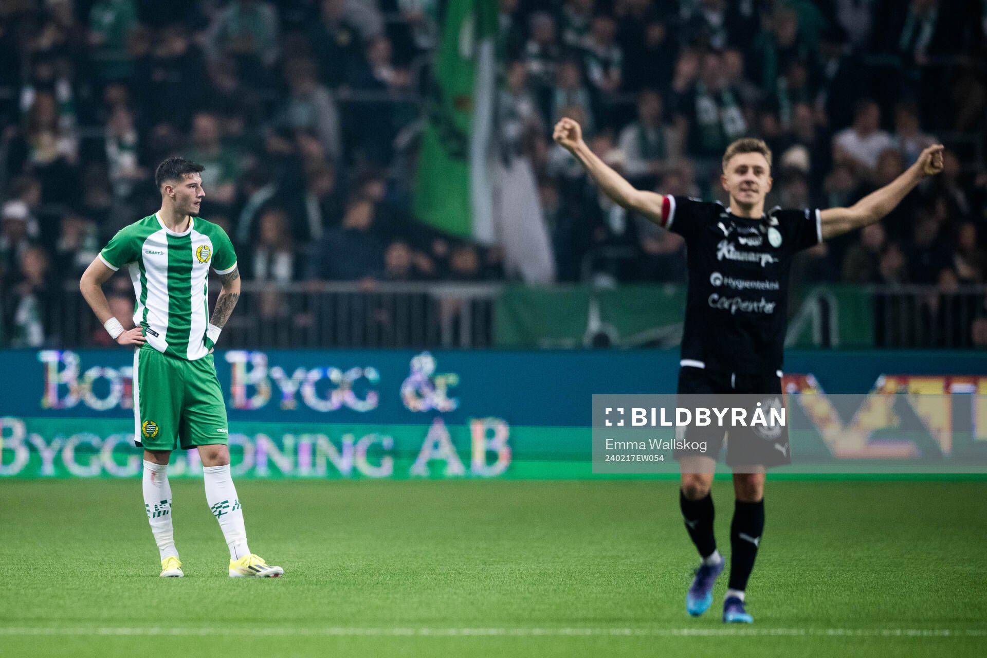 Hammarbys Viktor Djukanovic deppar