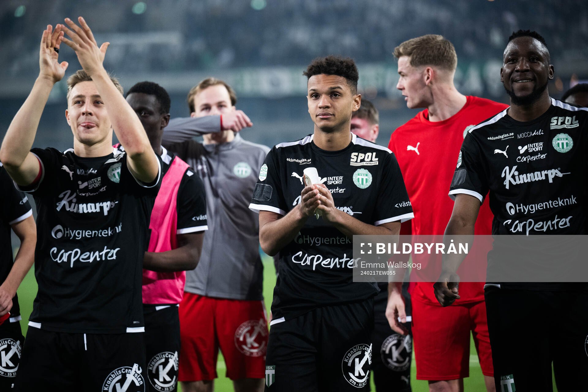 Västerås SKs Mattéo Alrich Mawulé Ahlinvi jublar