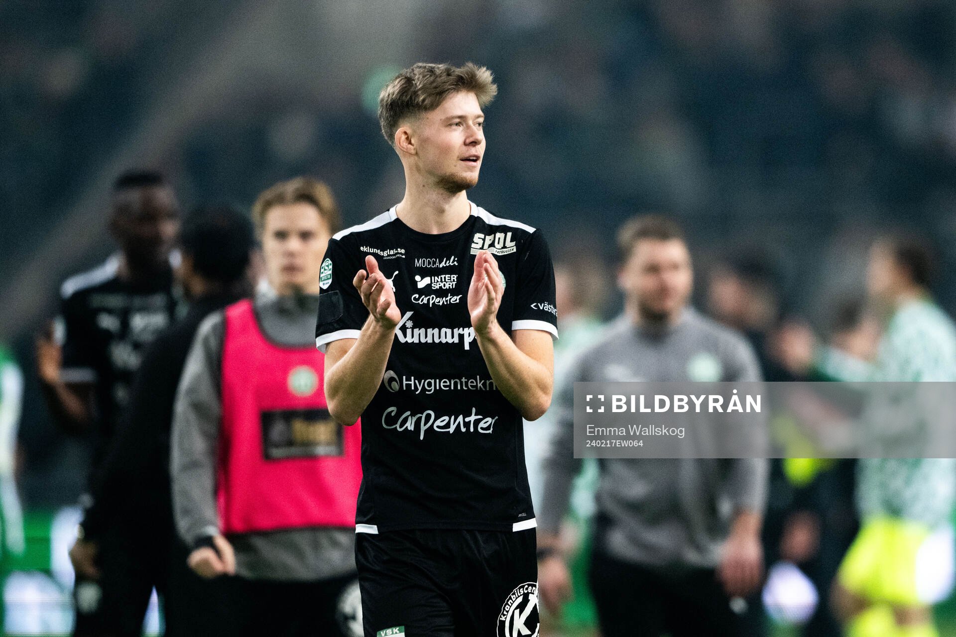 Västerås SKs Patric Åslund jublar