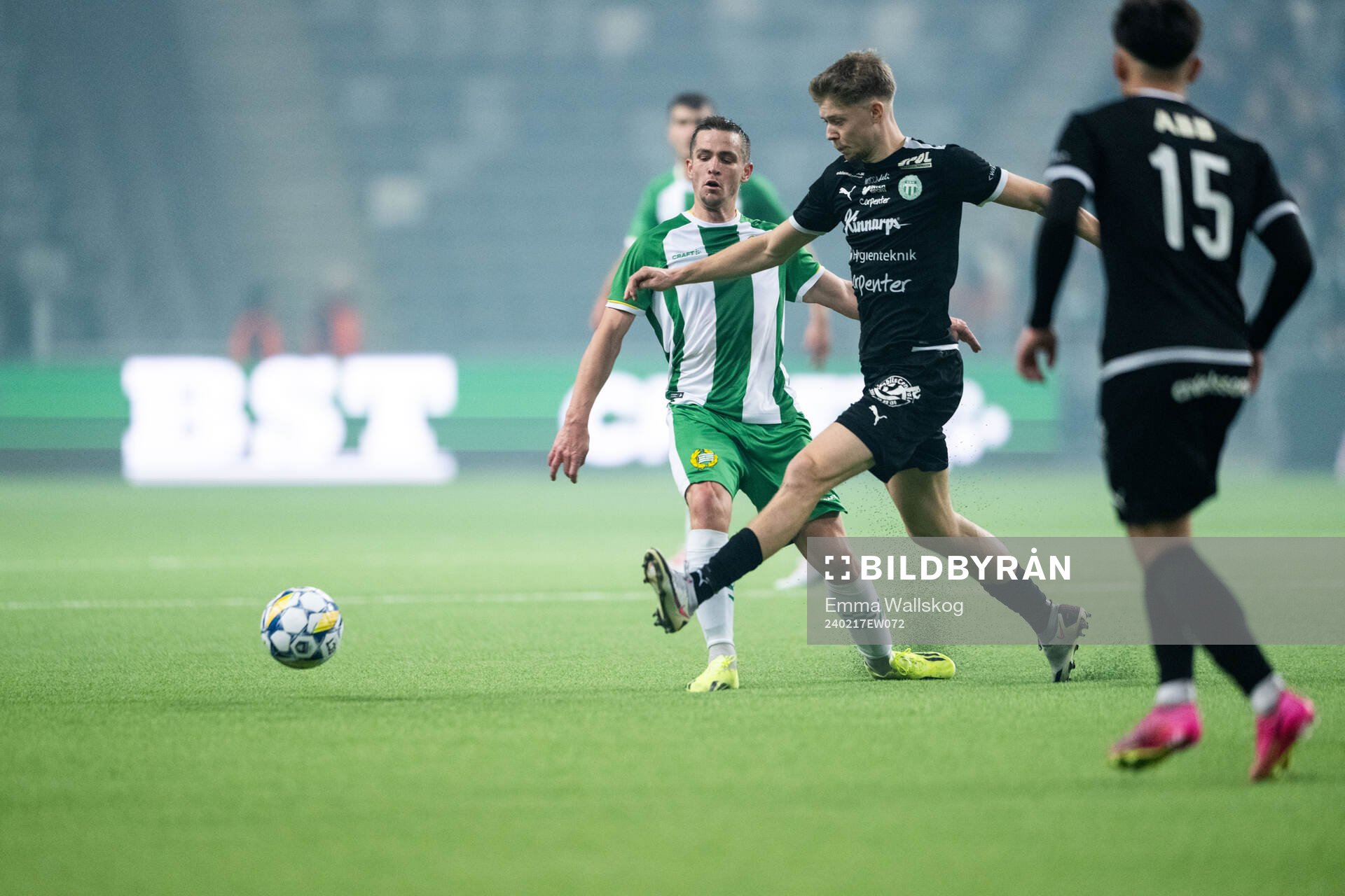 Hammarbys Oscar Johansson Schellhas och Västerås SKs