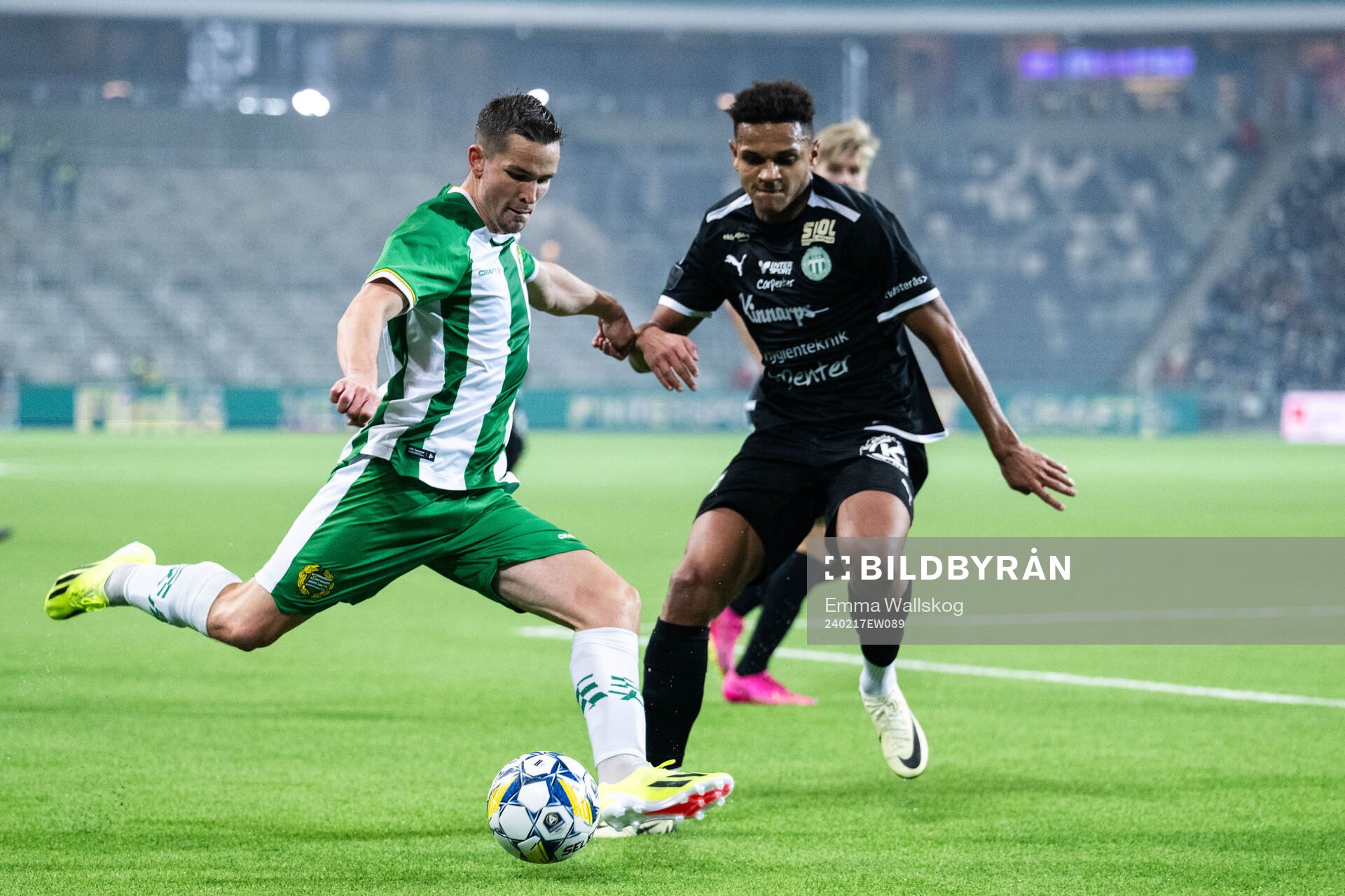 Hammarbys Oscar Johansson Schellhas och Västerås SKs