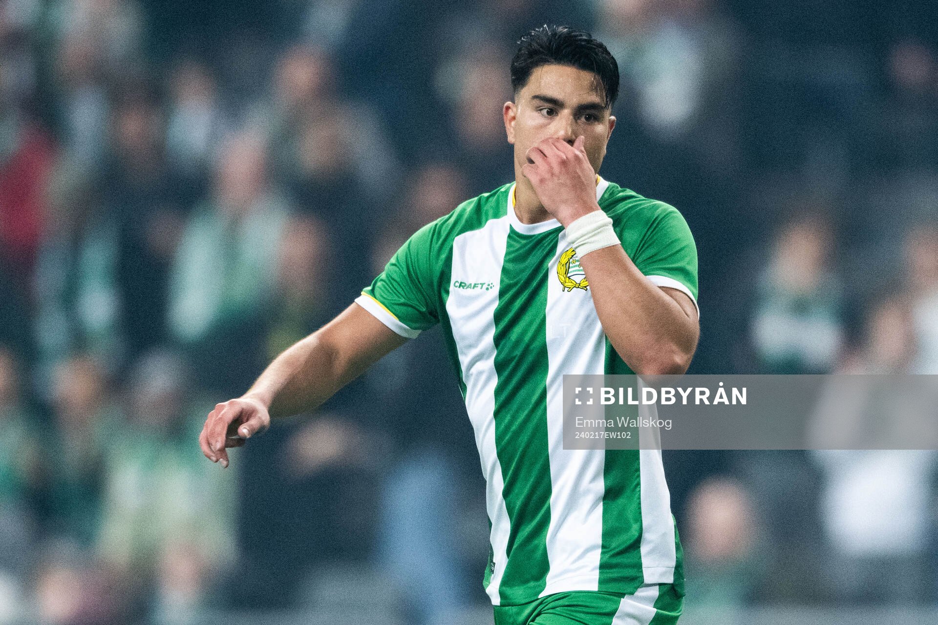 Hammarbys Jusef Erabi deppar