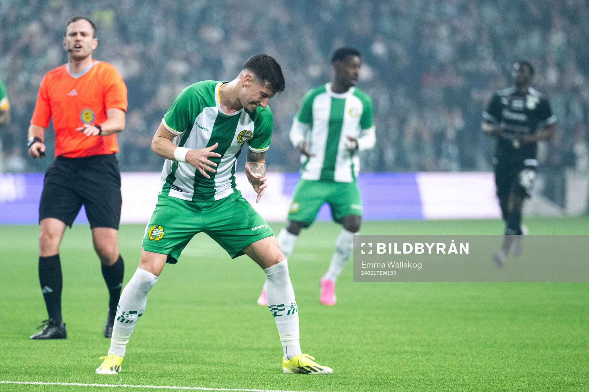 Hammarbys Viktor Djukanovic deppar