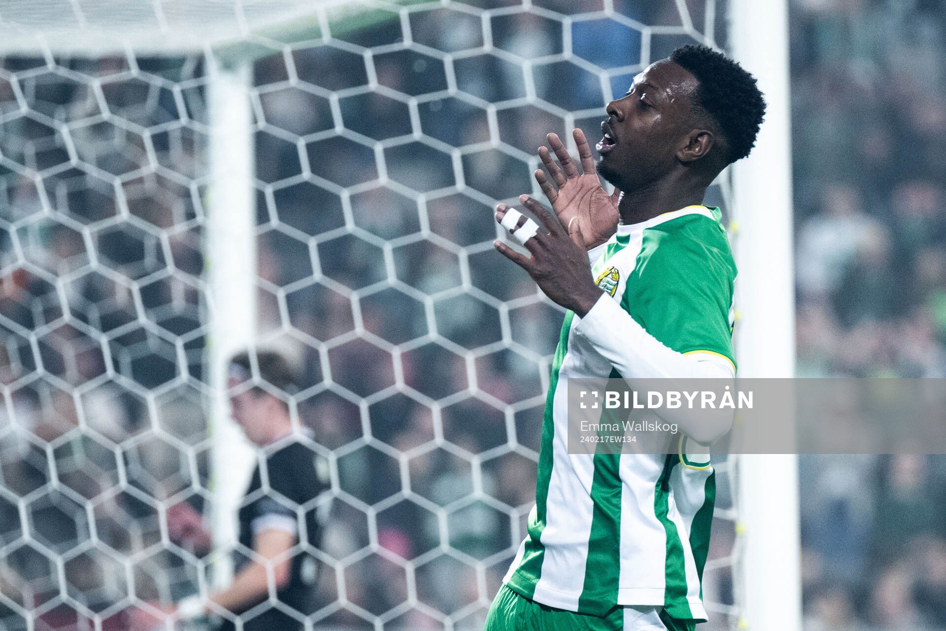 Hammarbys Shaquille Pinas deppar