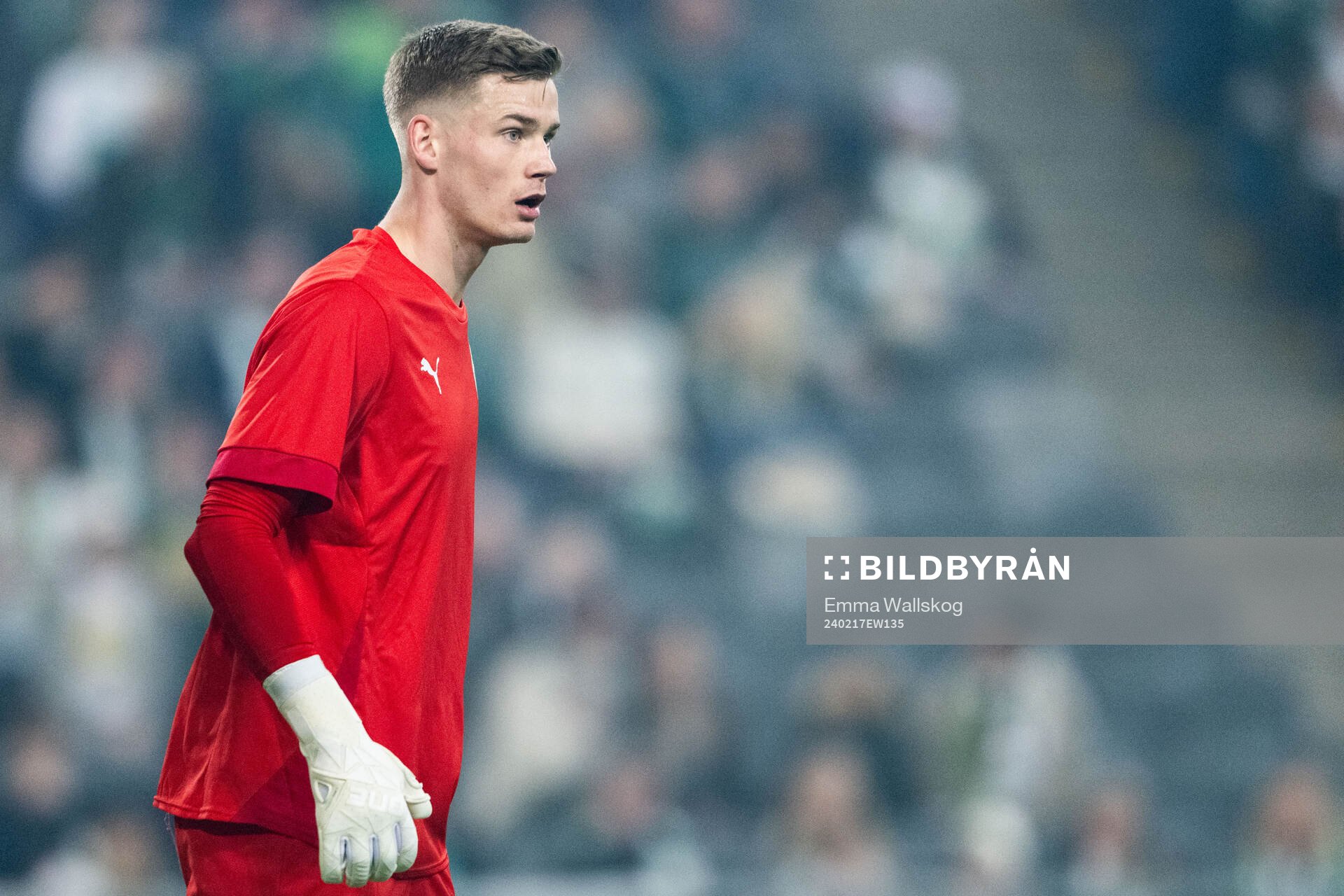 Västerås SKs målvakt Johan Brattberg
