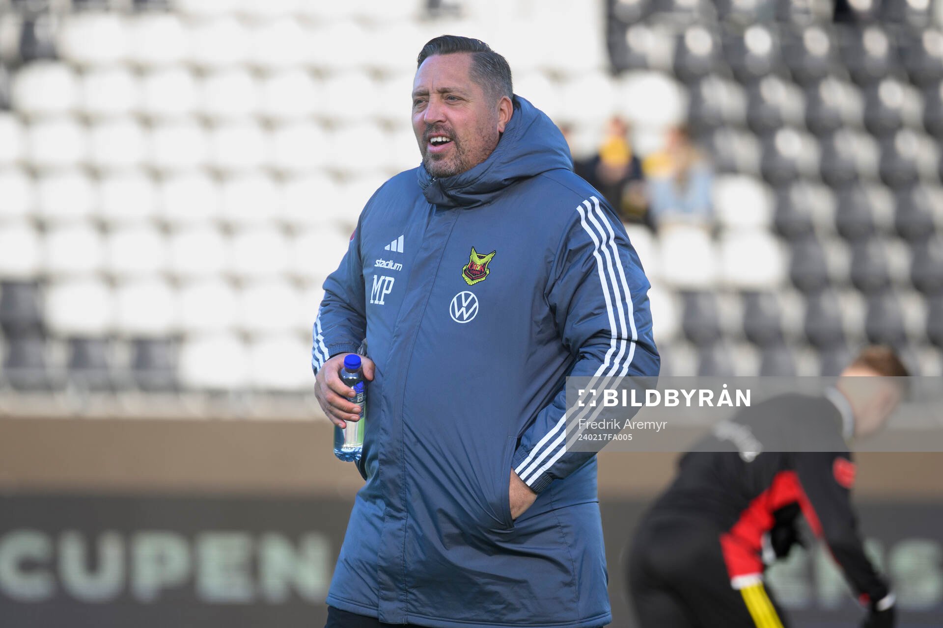 Östersunds tränare Magnus Powell
