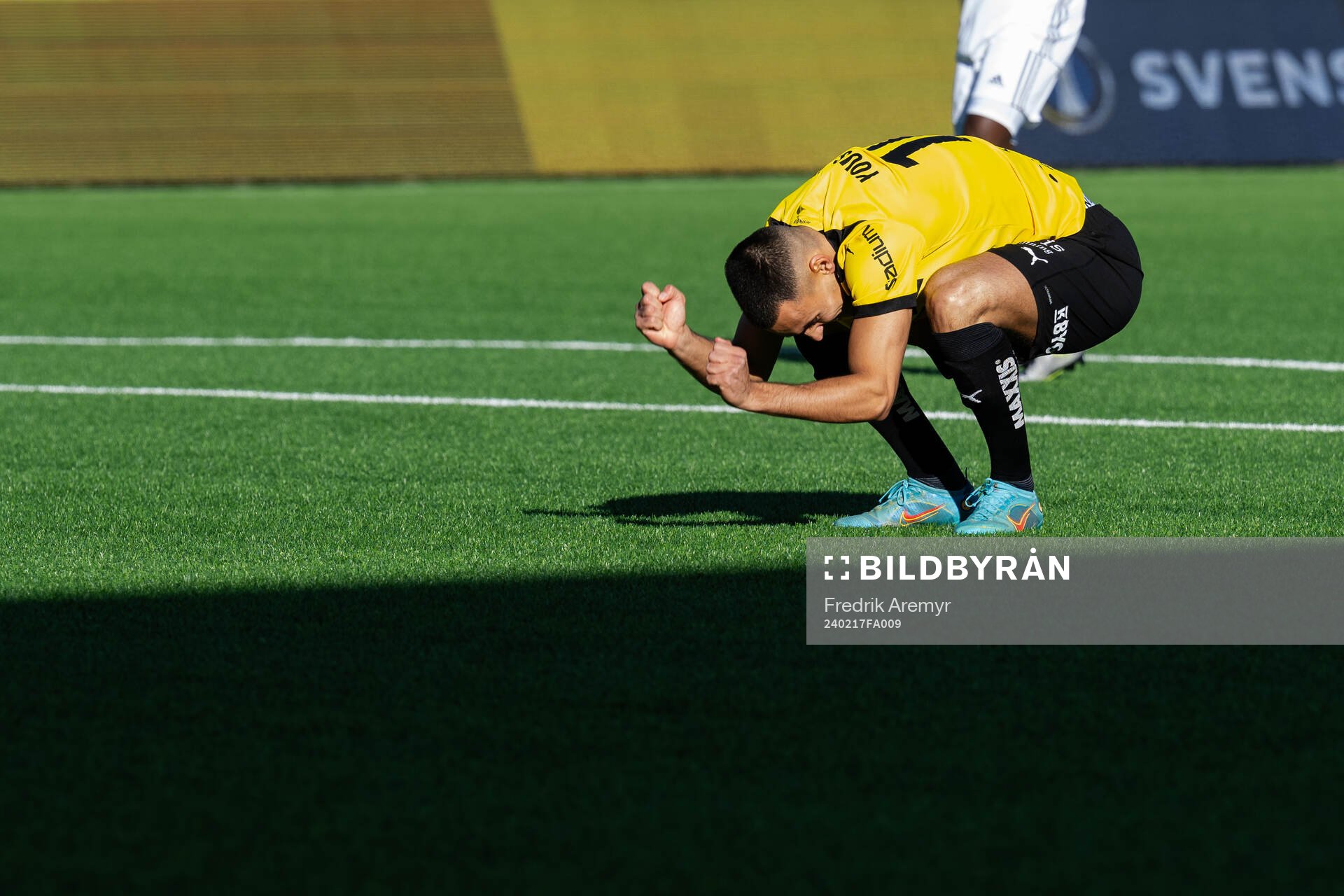 Häckens Ali Youssef deppar
