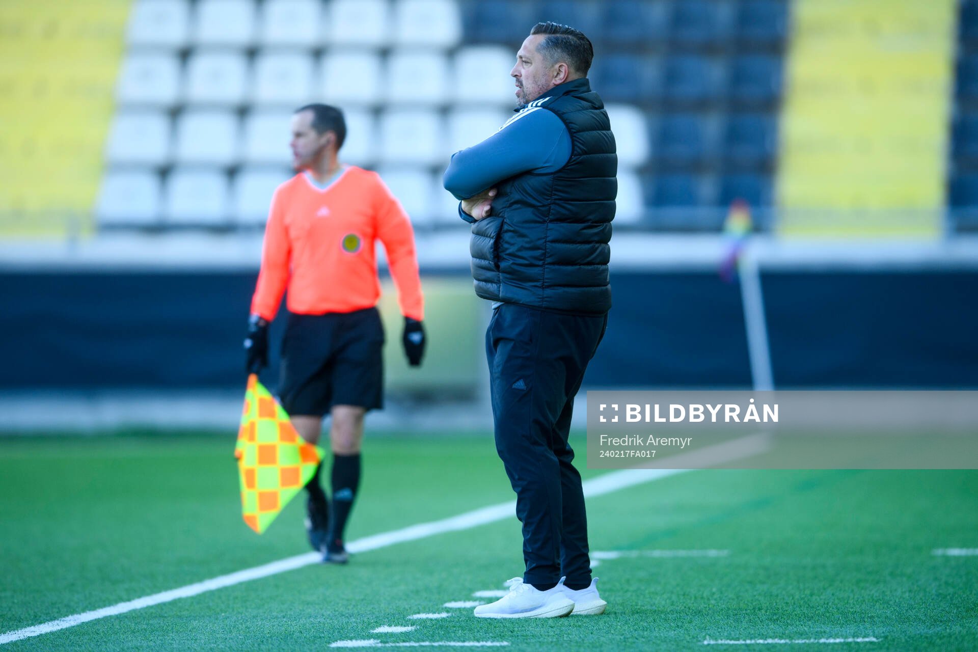 Östersunds tränare Magnus Powell