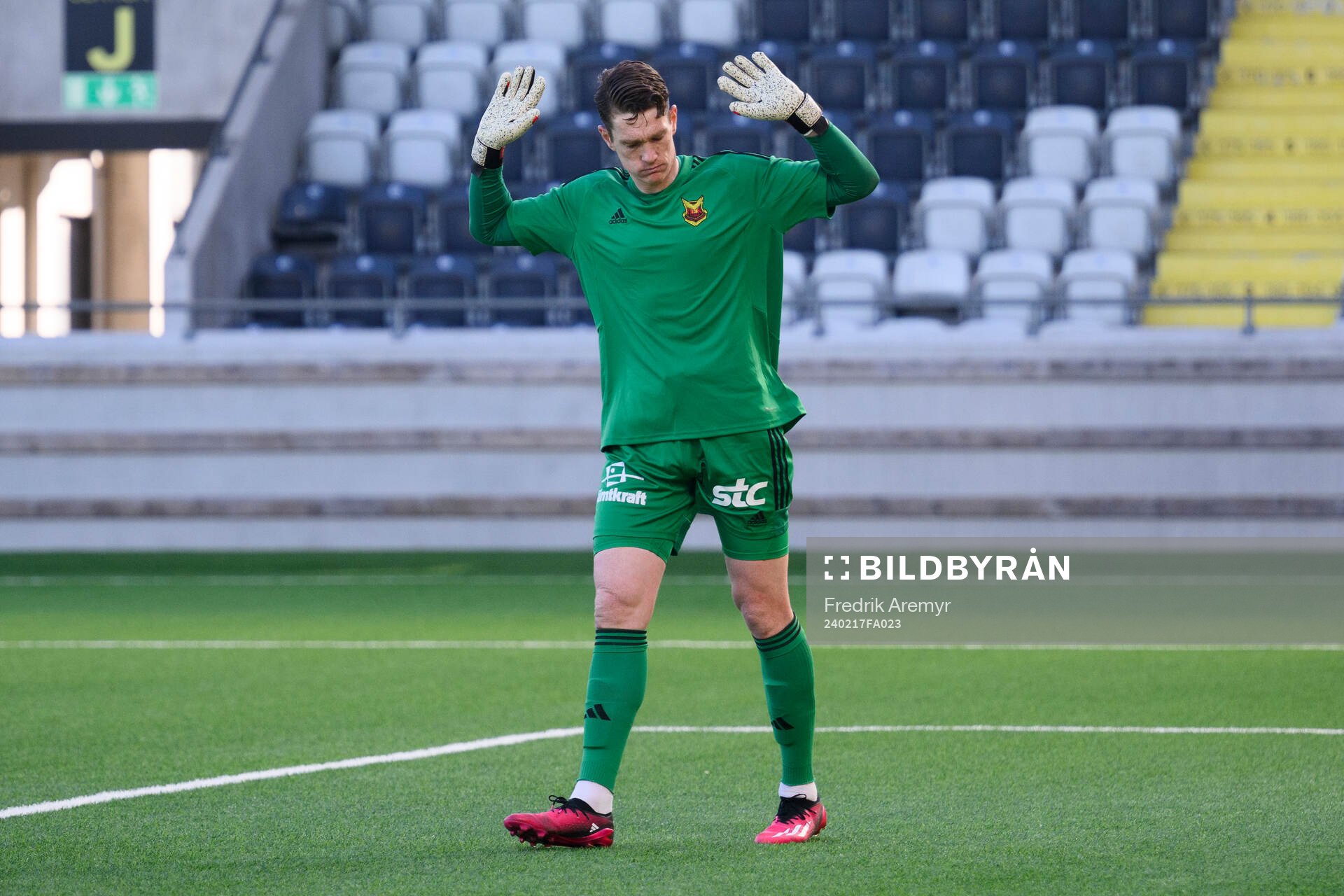 Östersunds målvakt Andrew Robert Mills