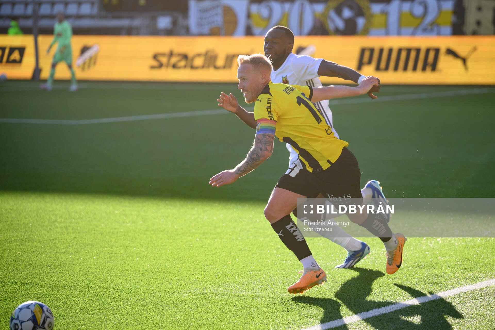 BK Häckens Mikkel Rygaard Jensen  och Östersunds