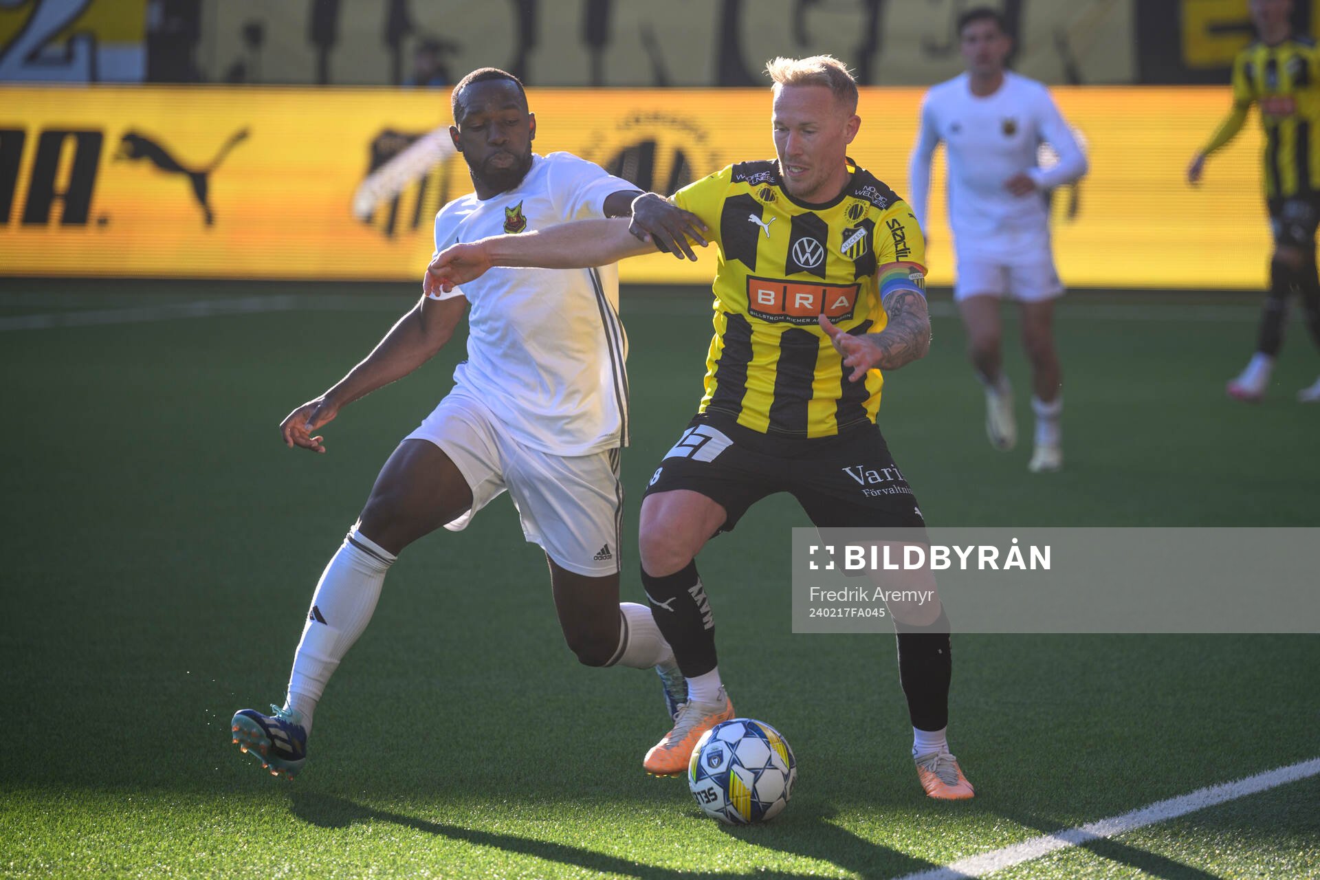 BK Häckens Mikkel Rygaard Jensen  och Östersunds