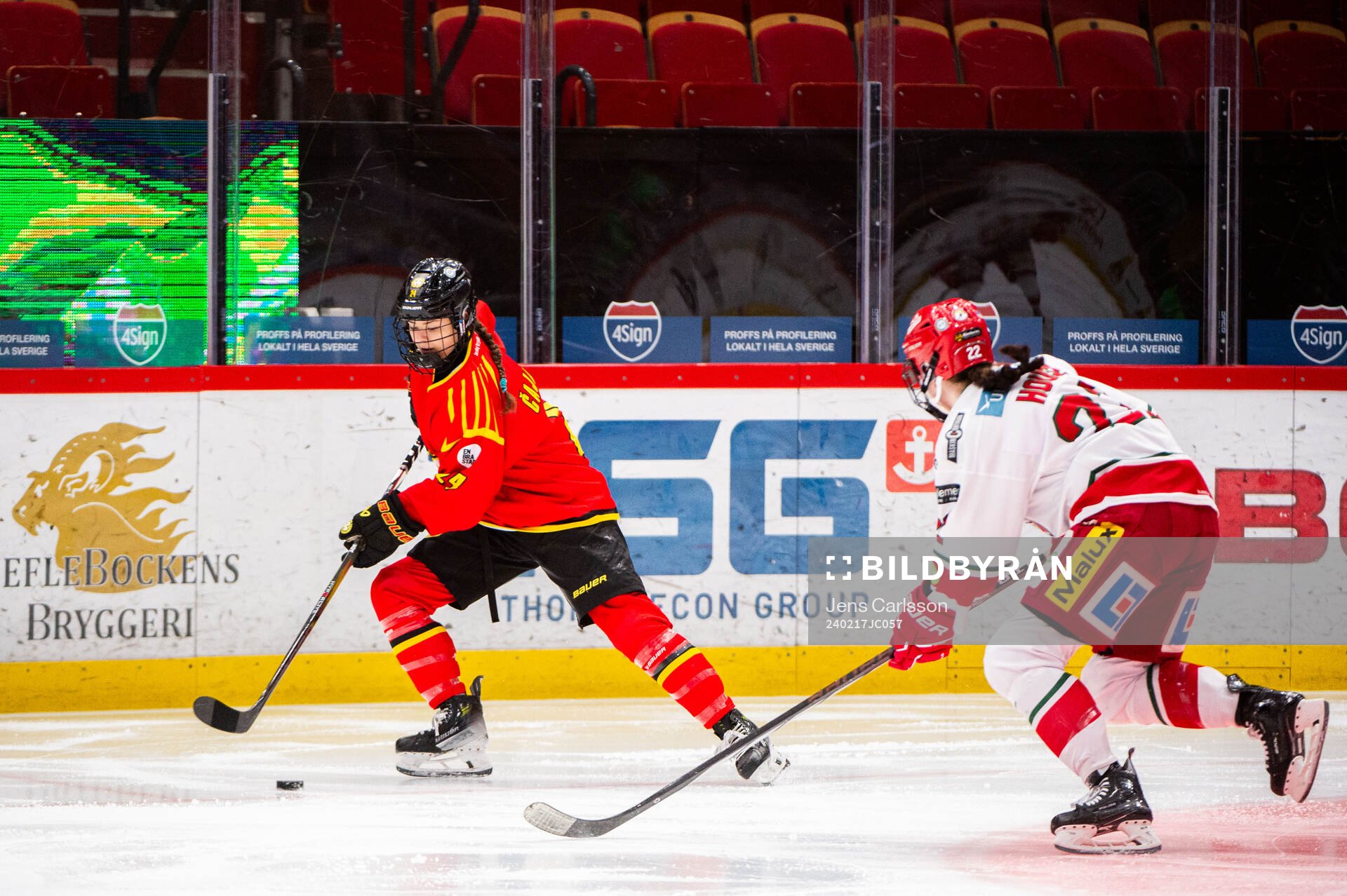 Brynäs Sara Cajanova och Modos Taylor House