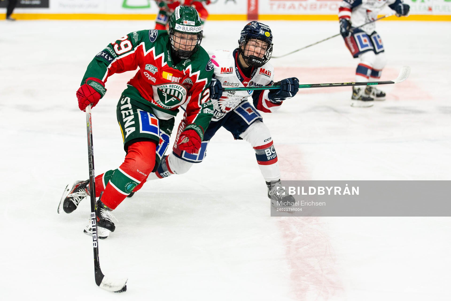 Frölundas Felizia Wikner-Zienkiewicz och Linköpings Emma