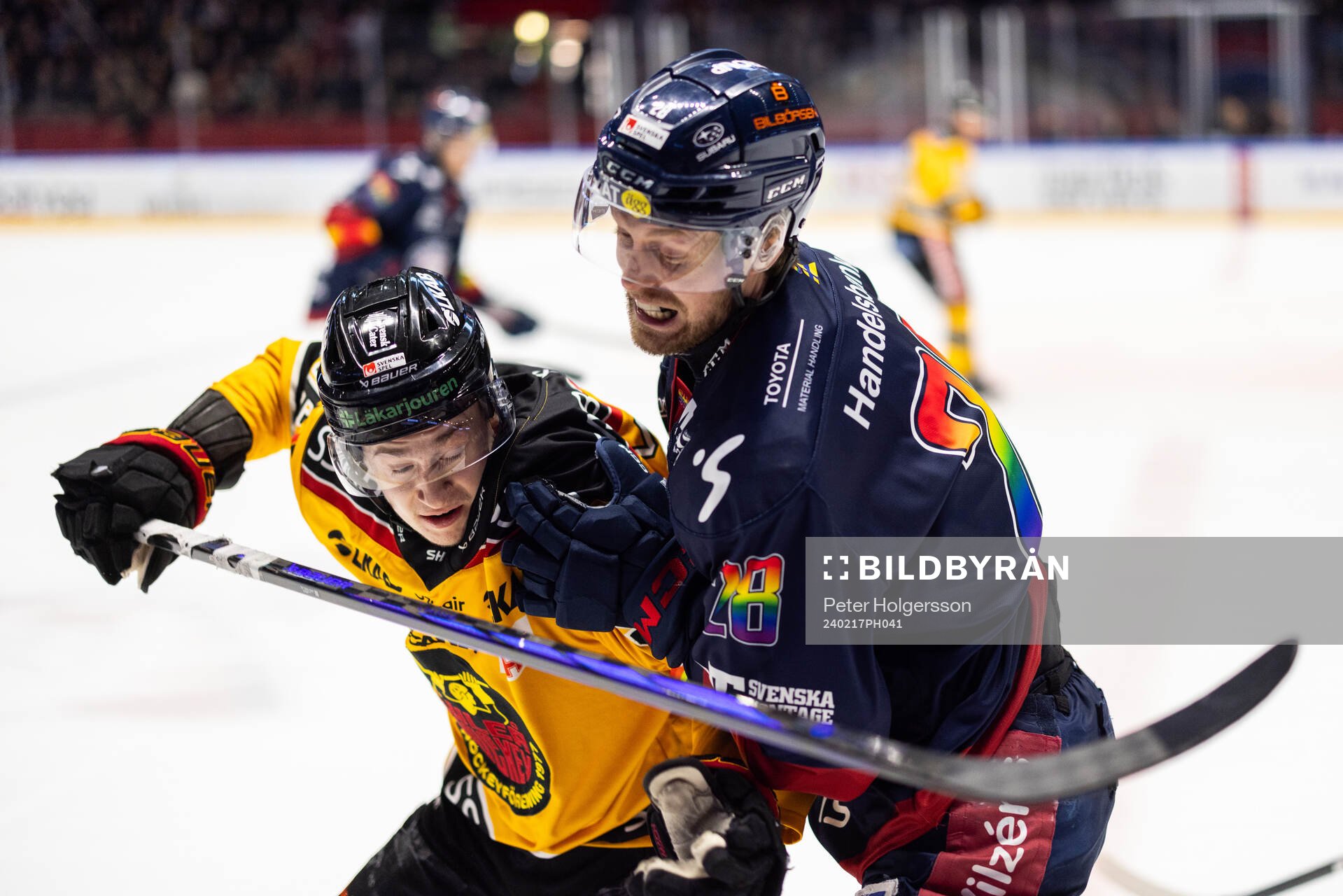 Luleås Pontus Andreasson och Linköpings John Nyberg