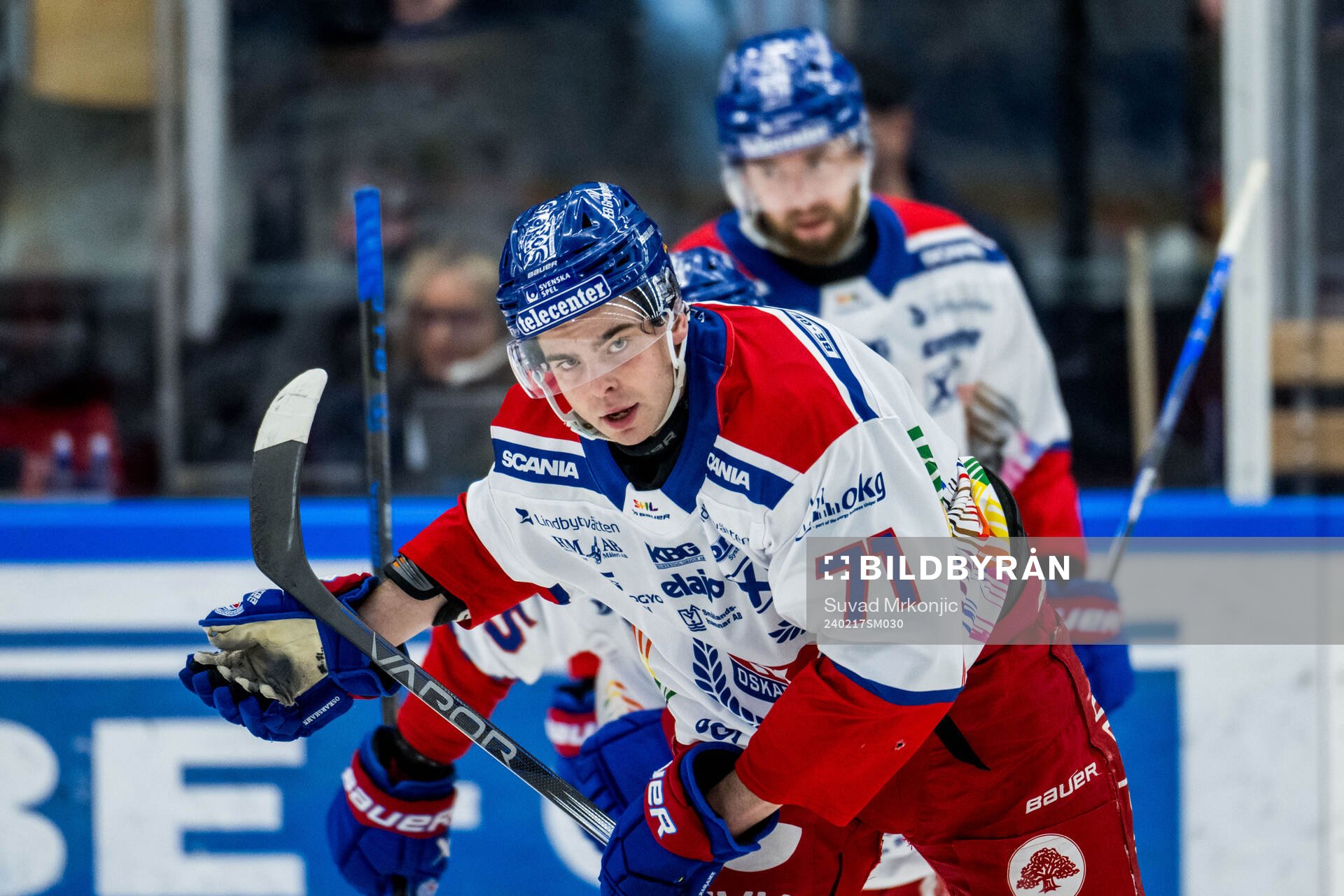 Oskarshamns Viktor Lodin jublar
