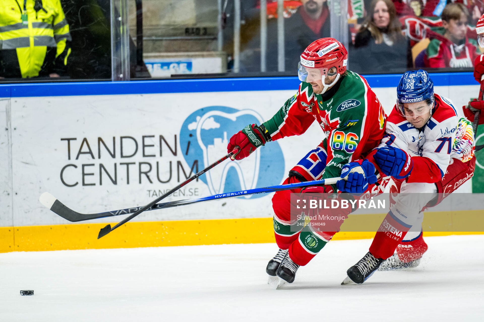 Frölundas Erik Thorell och Oskarshamns Viktor Lodin