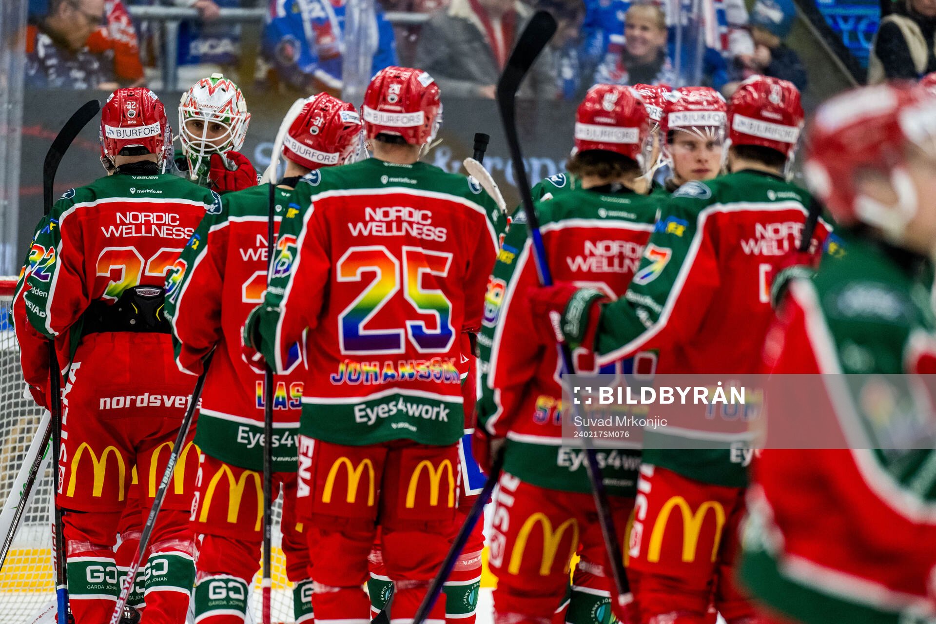 Frölunda spelade jublar