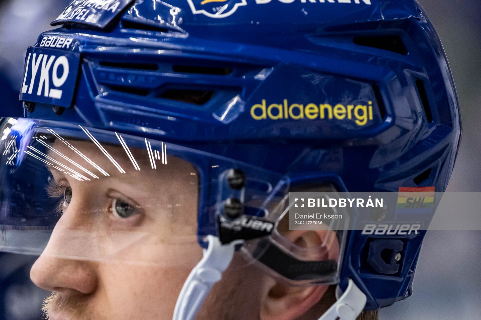 Leksands pride hjälm