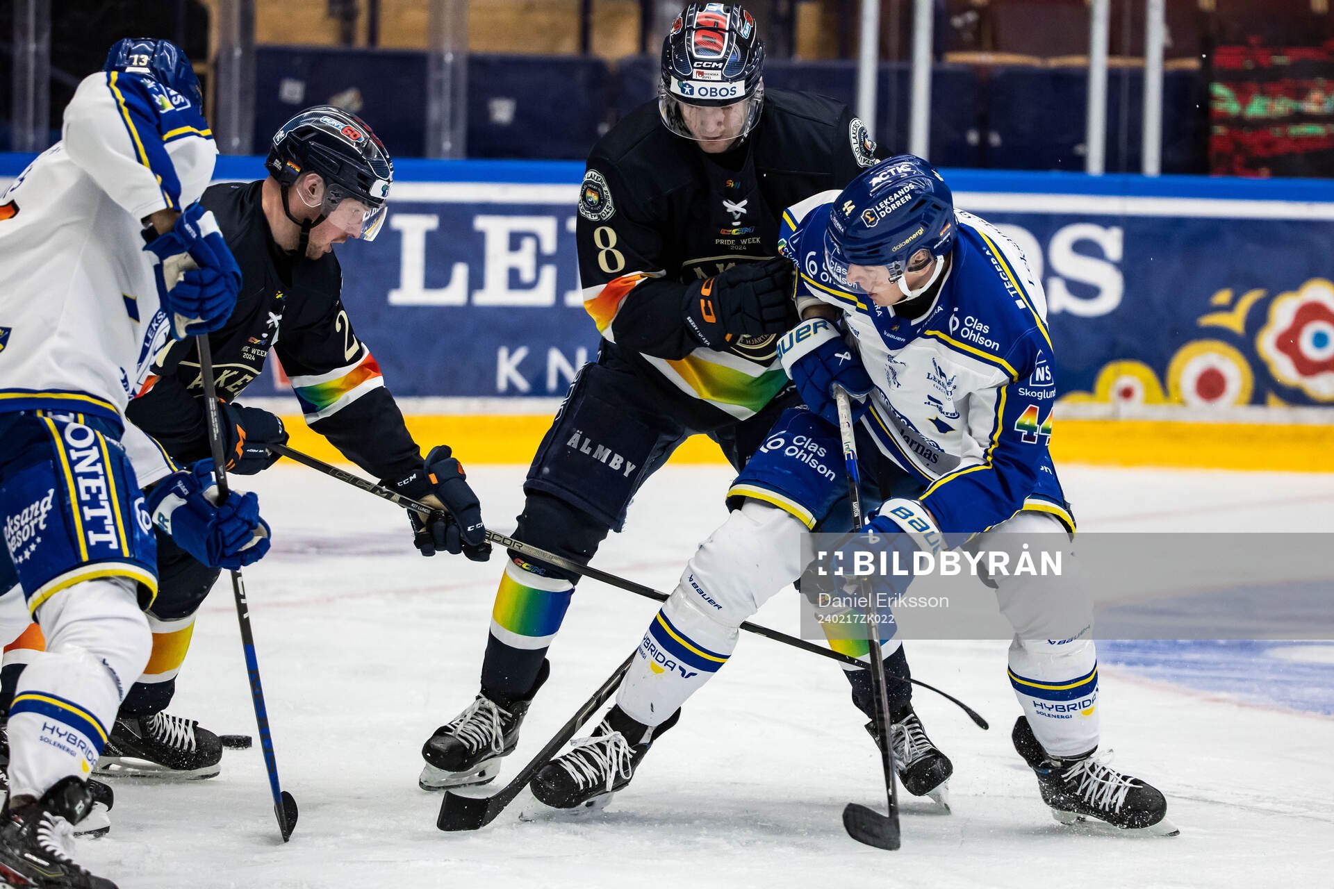 Växjös Zachary Giuttari och Leksands Carter Ashton