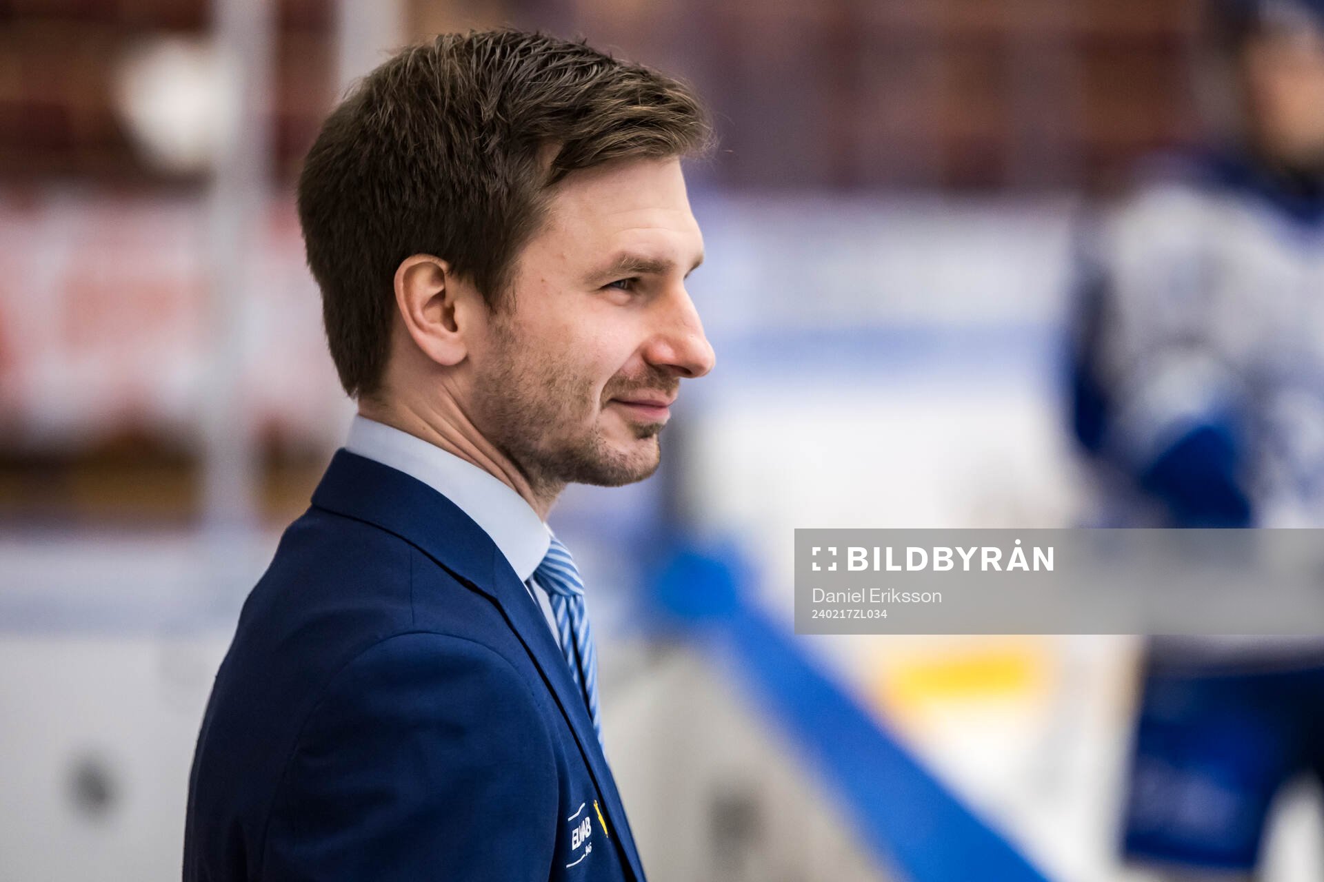 Leksands målvaktstränare Alexander Millner
