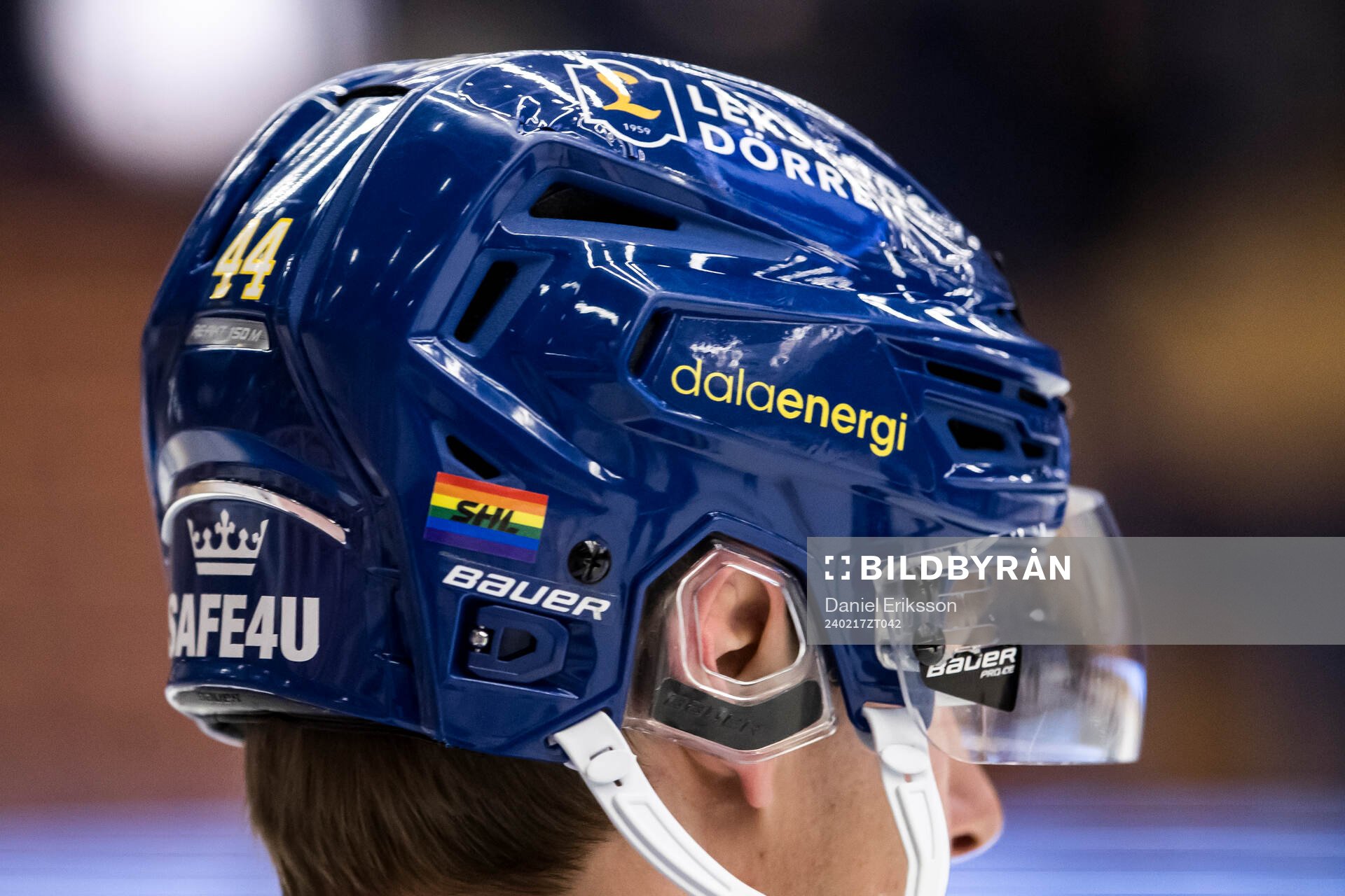 Leksands pride hjälm