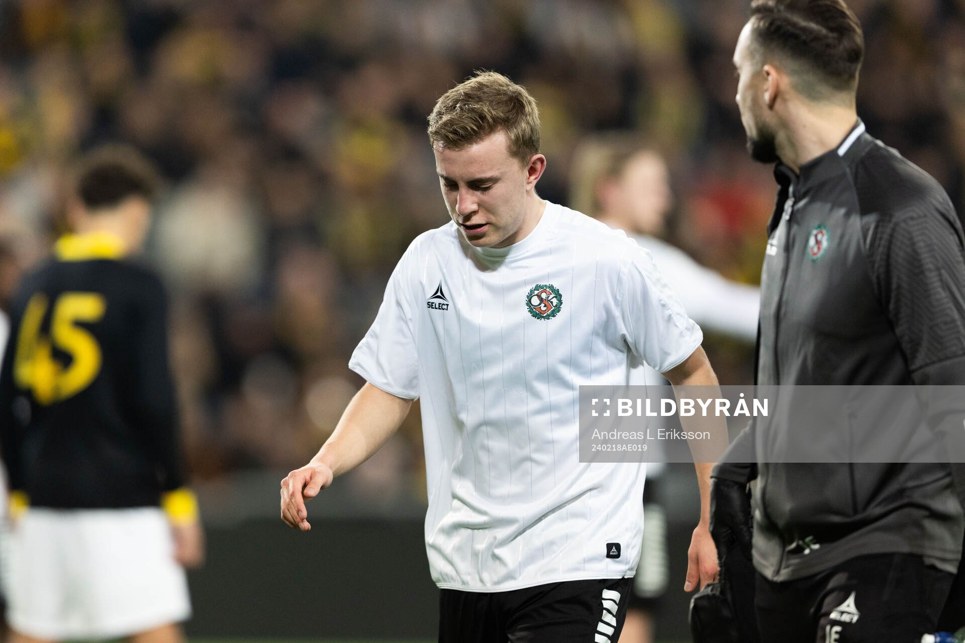 Örebros Valgeir Valgeirsson har ont