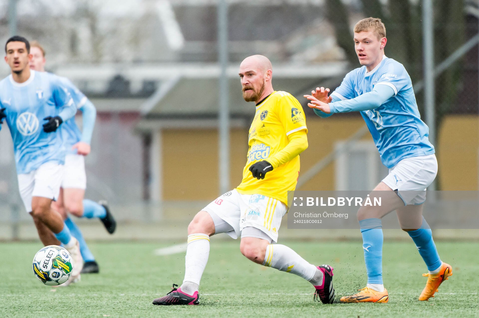 Falkenbergs FFs Christoffer Carlsson och Malmö FFs