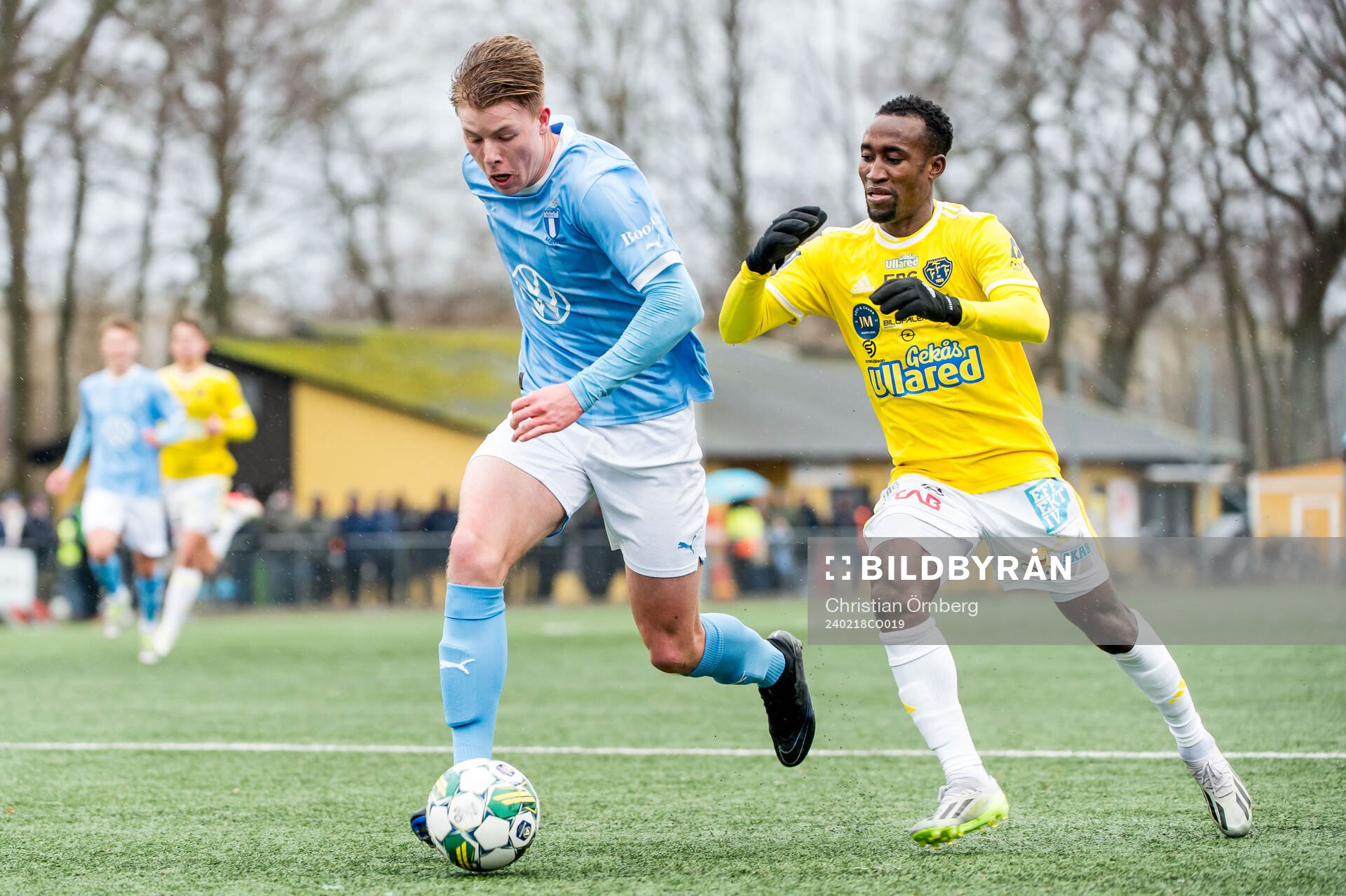 Malmö FFs Nils Zätterström och Falkenbergs FFs Godwin