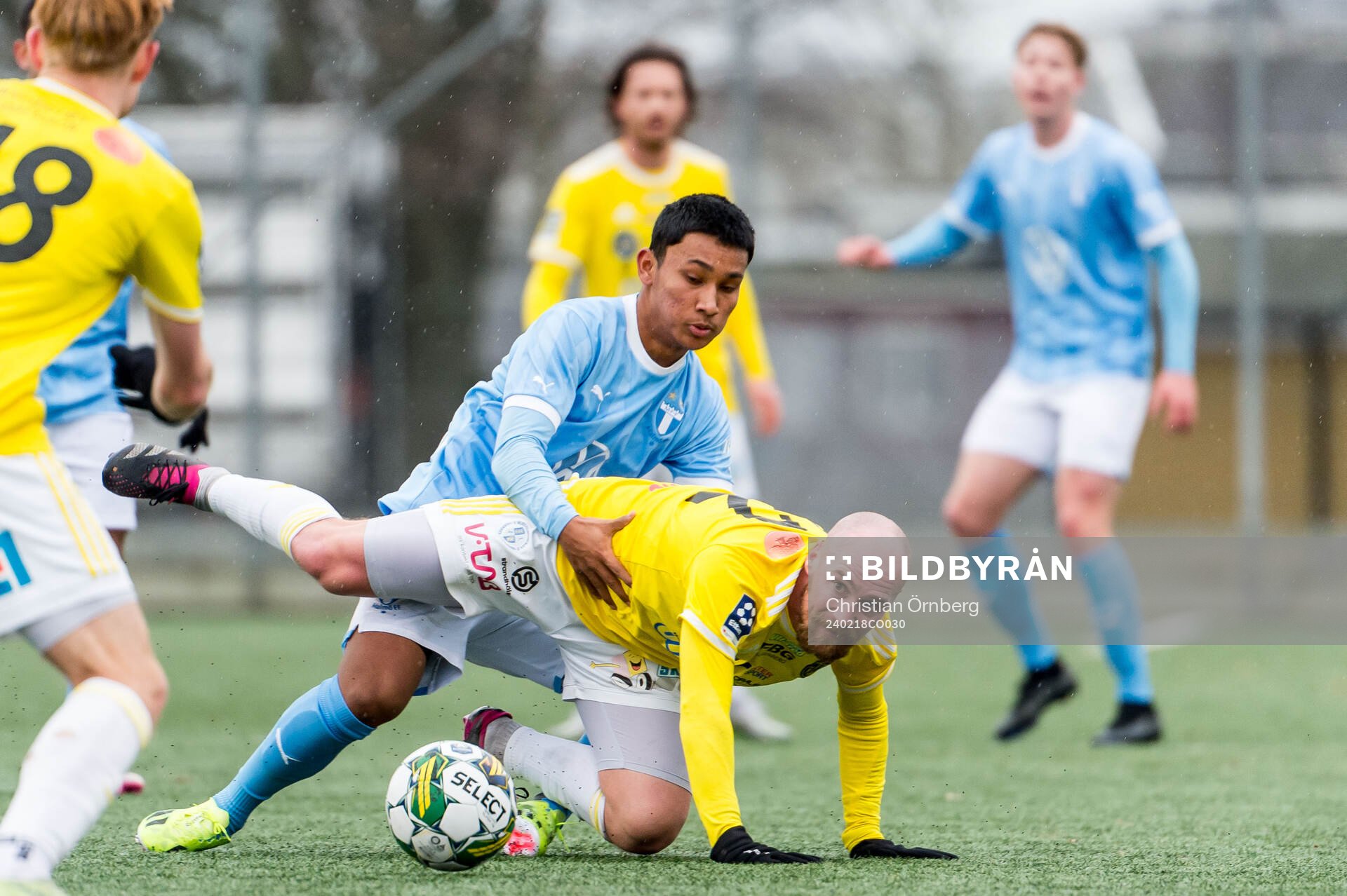 Malmö FFs Sashwat Rana och Falkenbergs FFs Christoffer