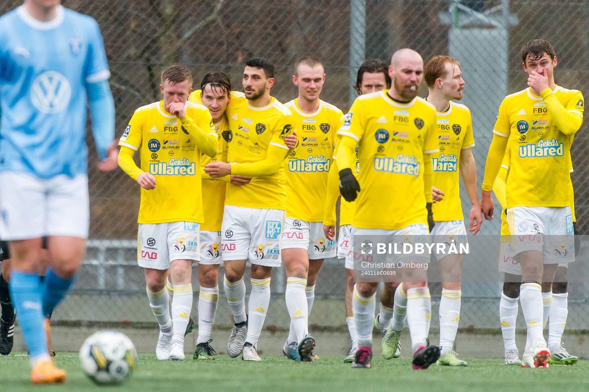 Falkenbergs FFs Oskar Lindberg jublar