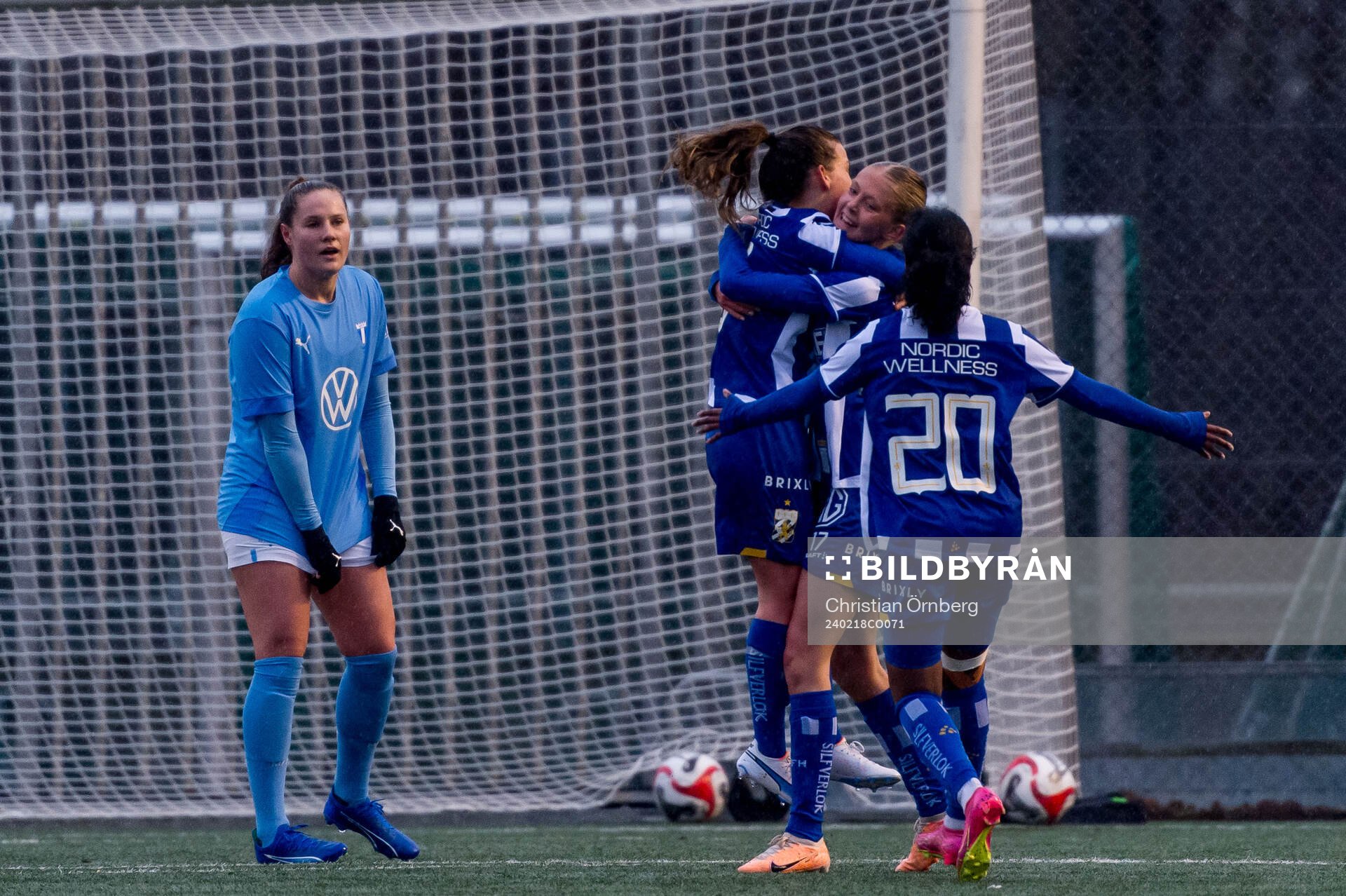 IFK Göteborgs Filippa Andersson jublar