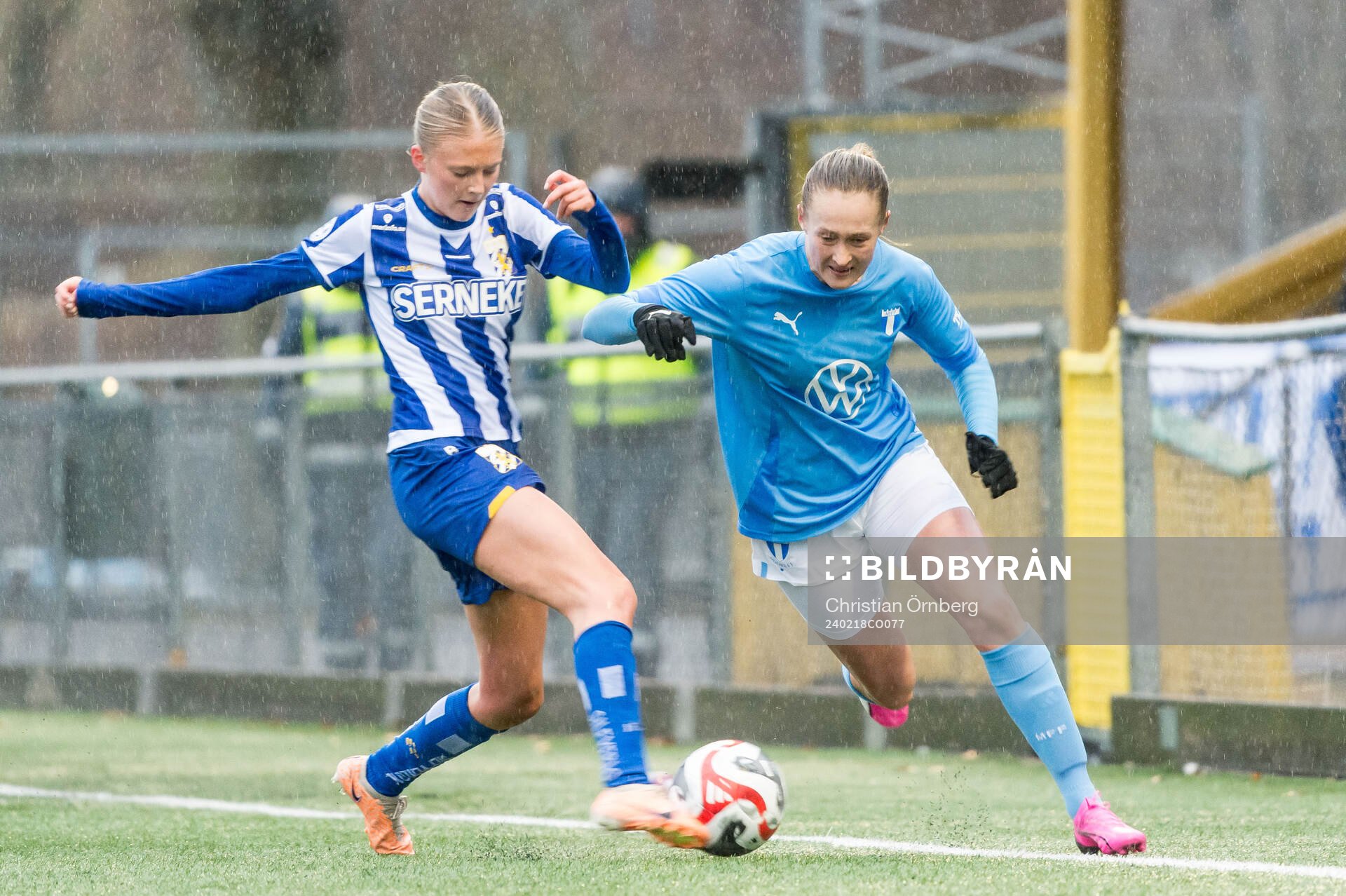 IFK Göteborgs Filippa Andersson och Malmö FFs Sanna