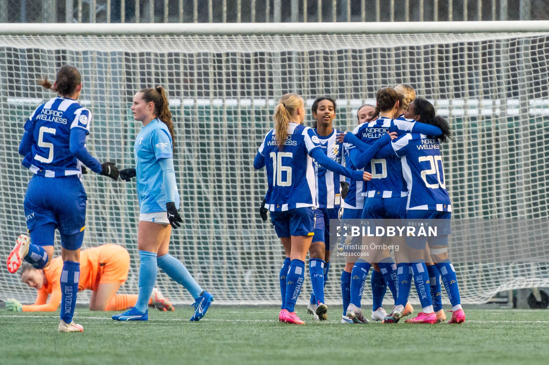 IFK Göteborgs Filippa Andersson jublar