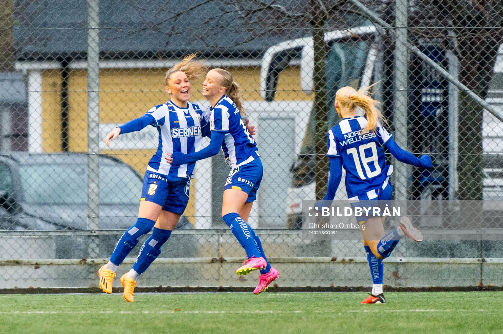 IFK Göteborgs Ebba Fjordskär jublar