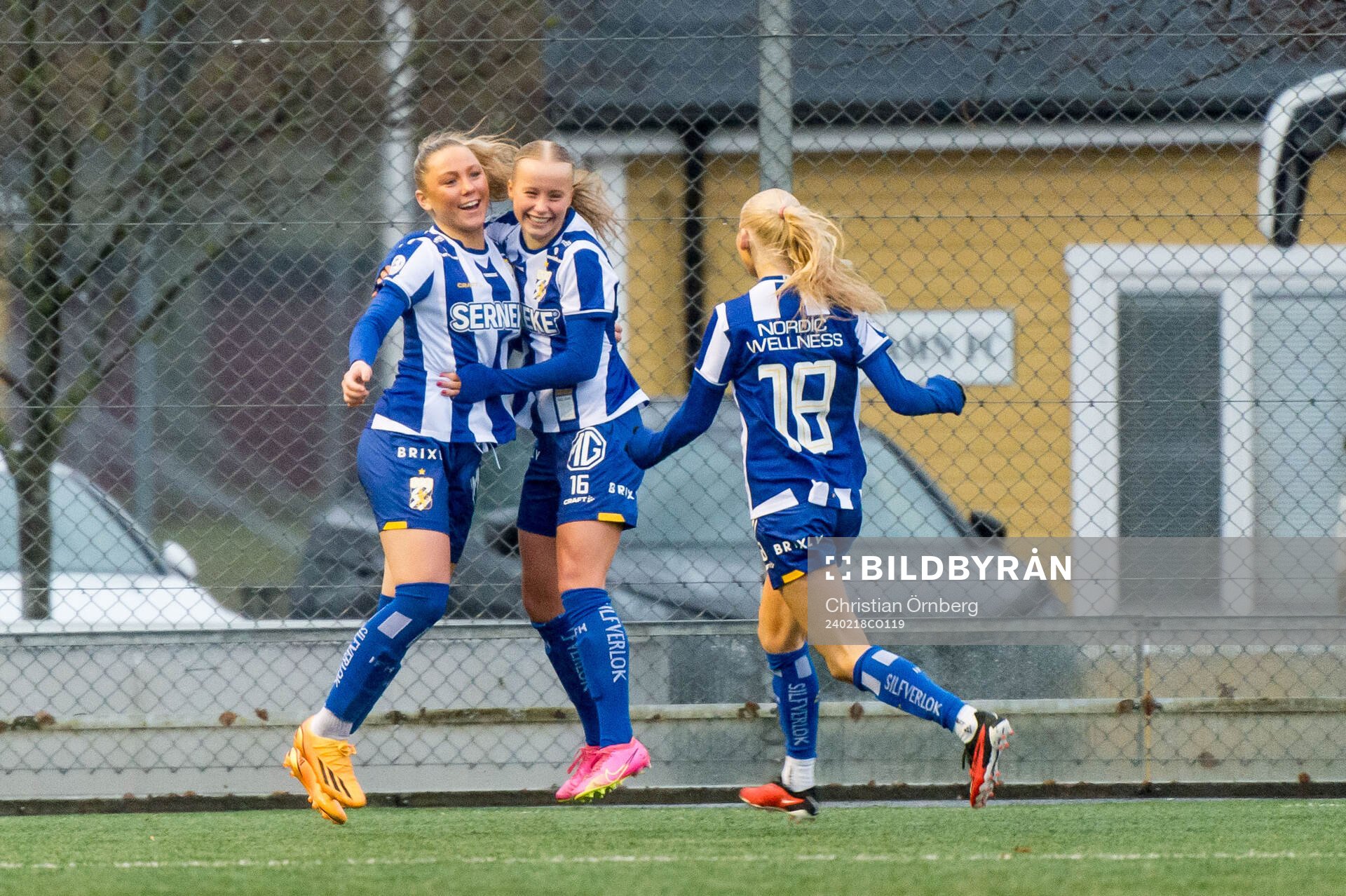 IFK Göteborgs Ebba Fjordskär jublar