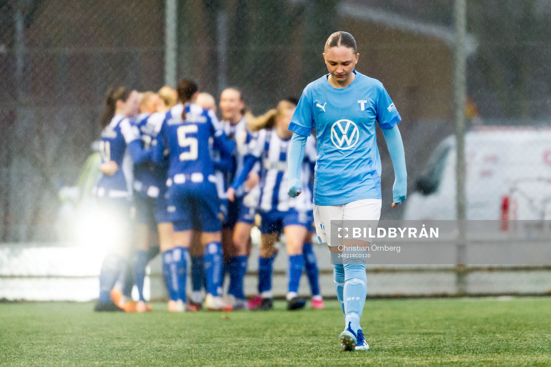 Malmö FFs Nova Rolfsson deppar