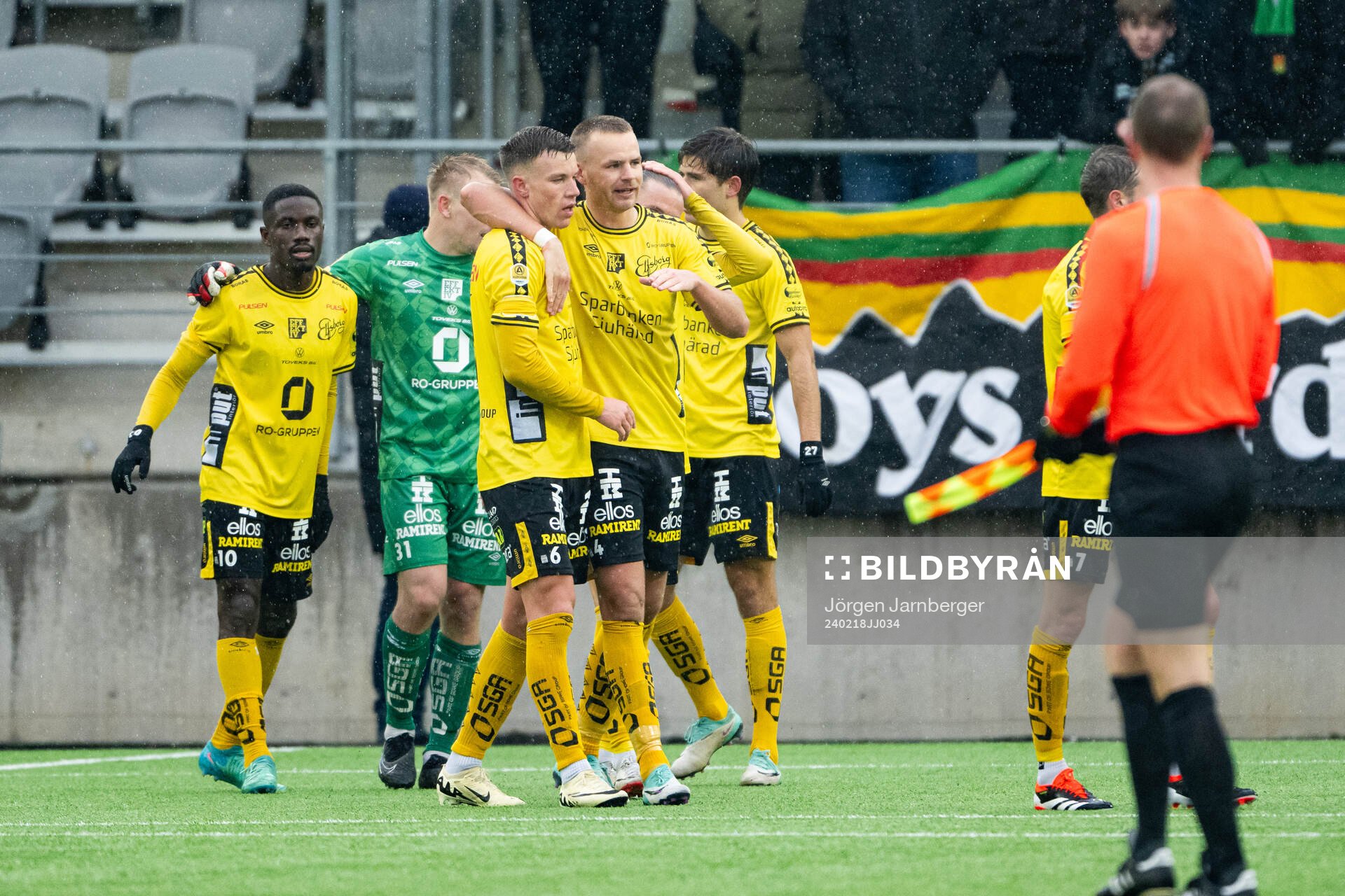Elfsborgs Andri Fannar Baldursson och Gustav Henriksson