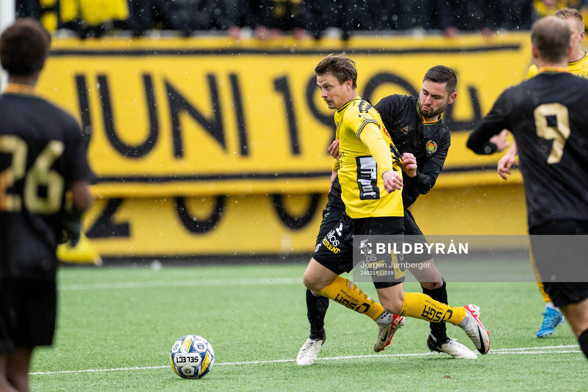 under fotbollsmatchen i Svenska Cupen mellan Elfsborg och