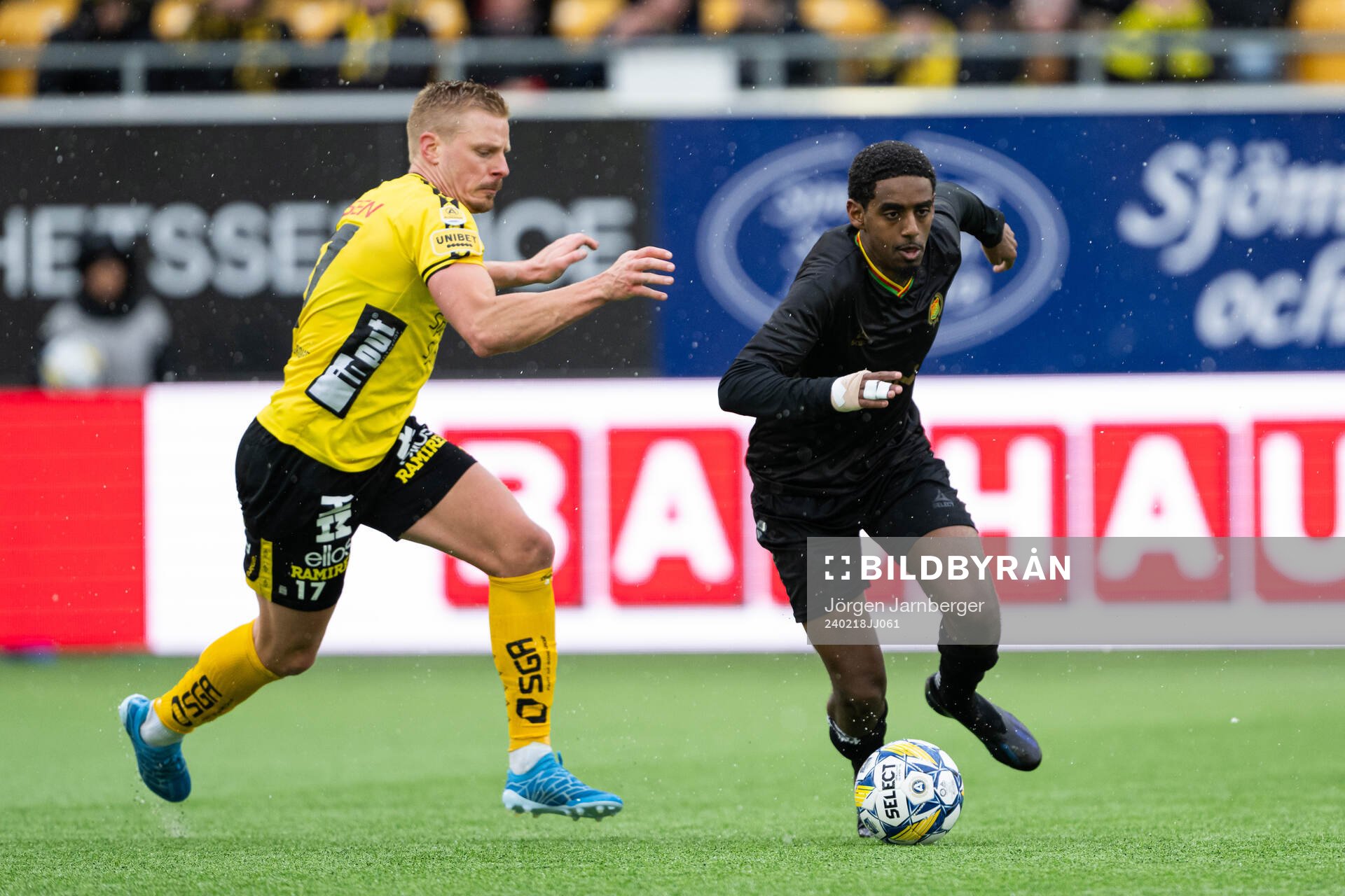 Elfsborgs Per Frick och GAISs Harun Ibrahim