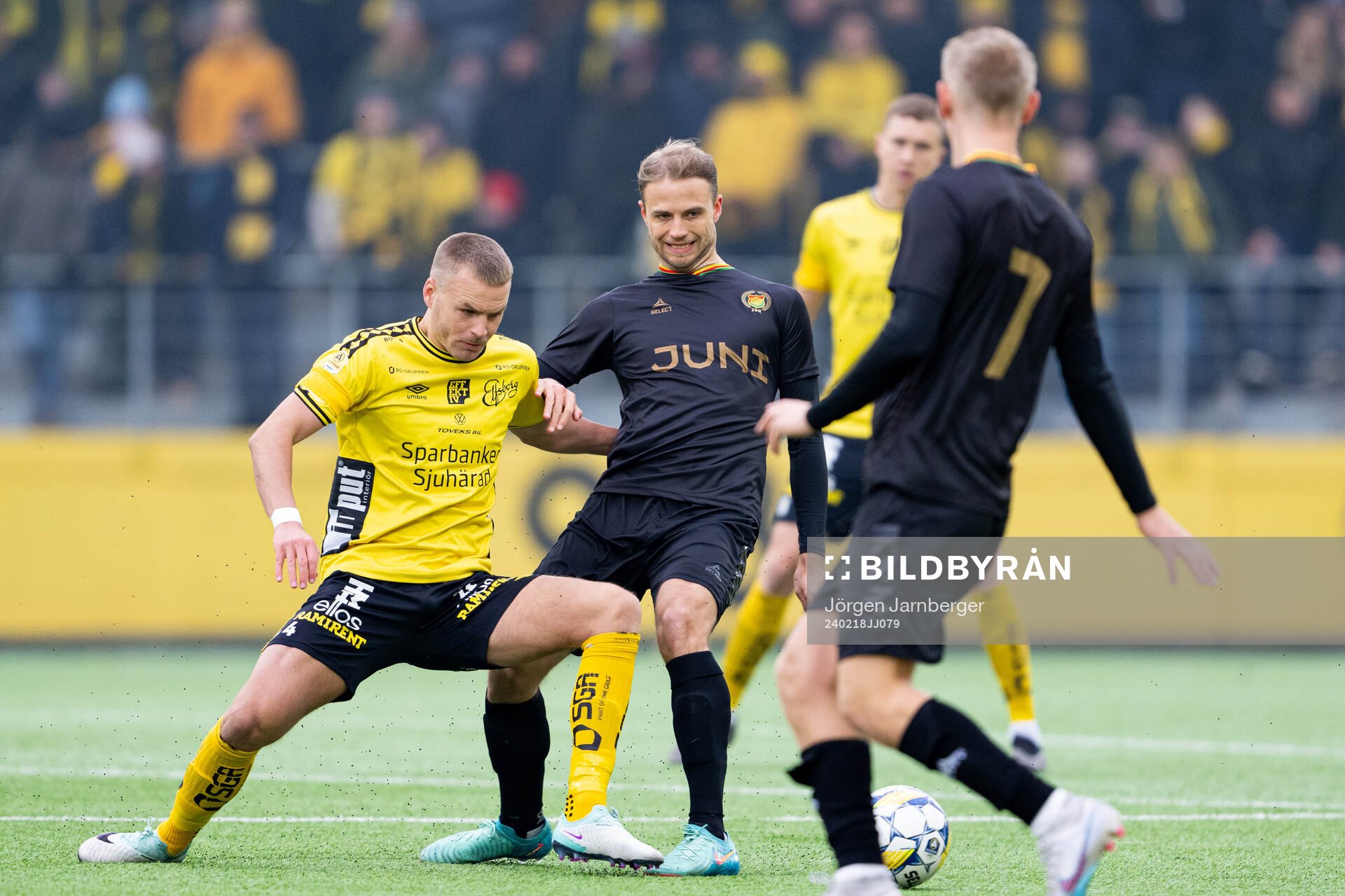 Elfsborgs Gustav Henriksson och GAISs Gustav Lundgren