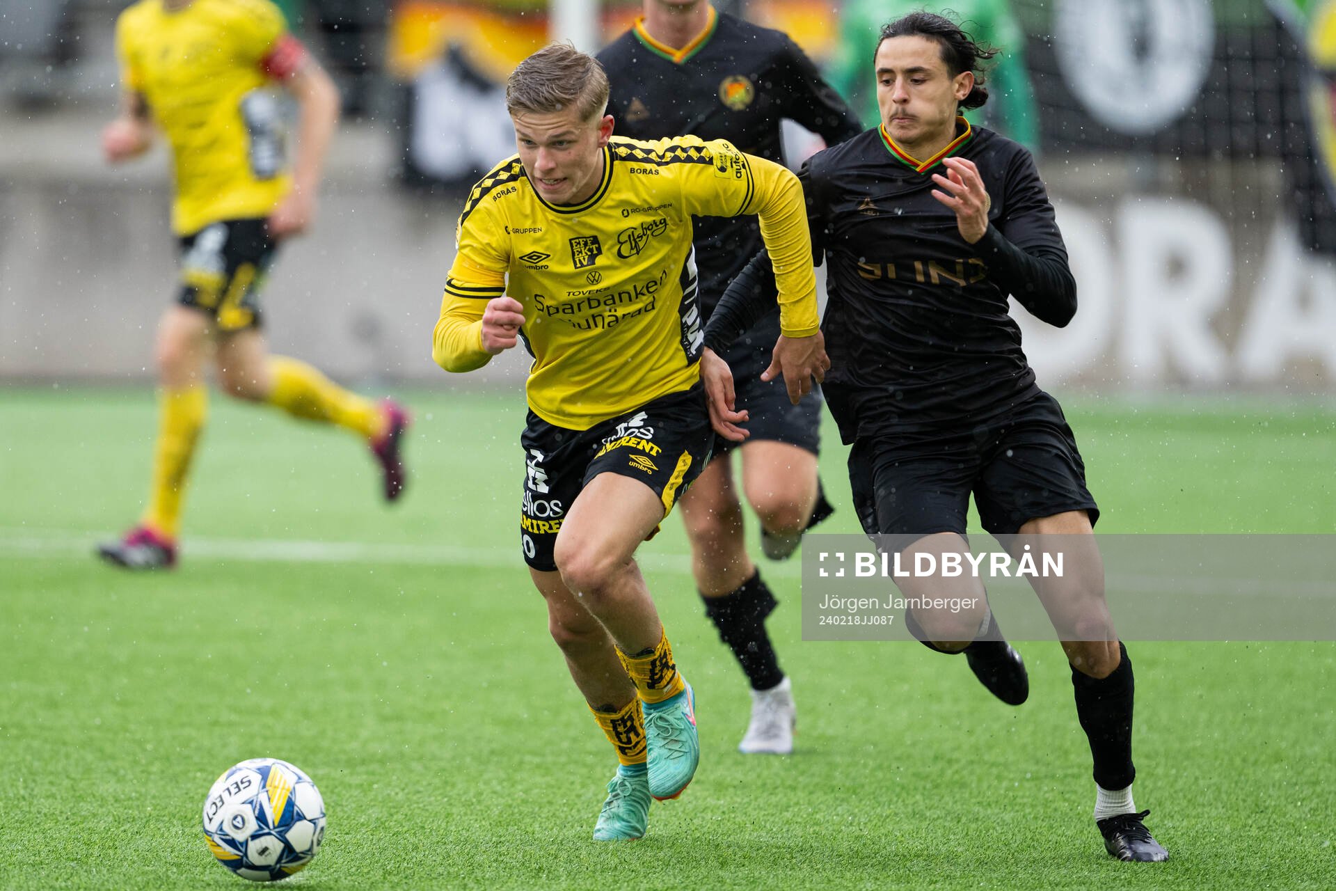 Elfsborgs Gottfrid Rapp och GAISs Amin Boudri