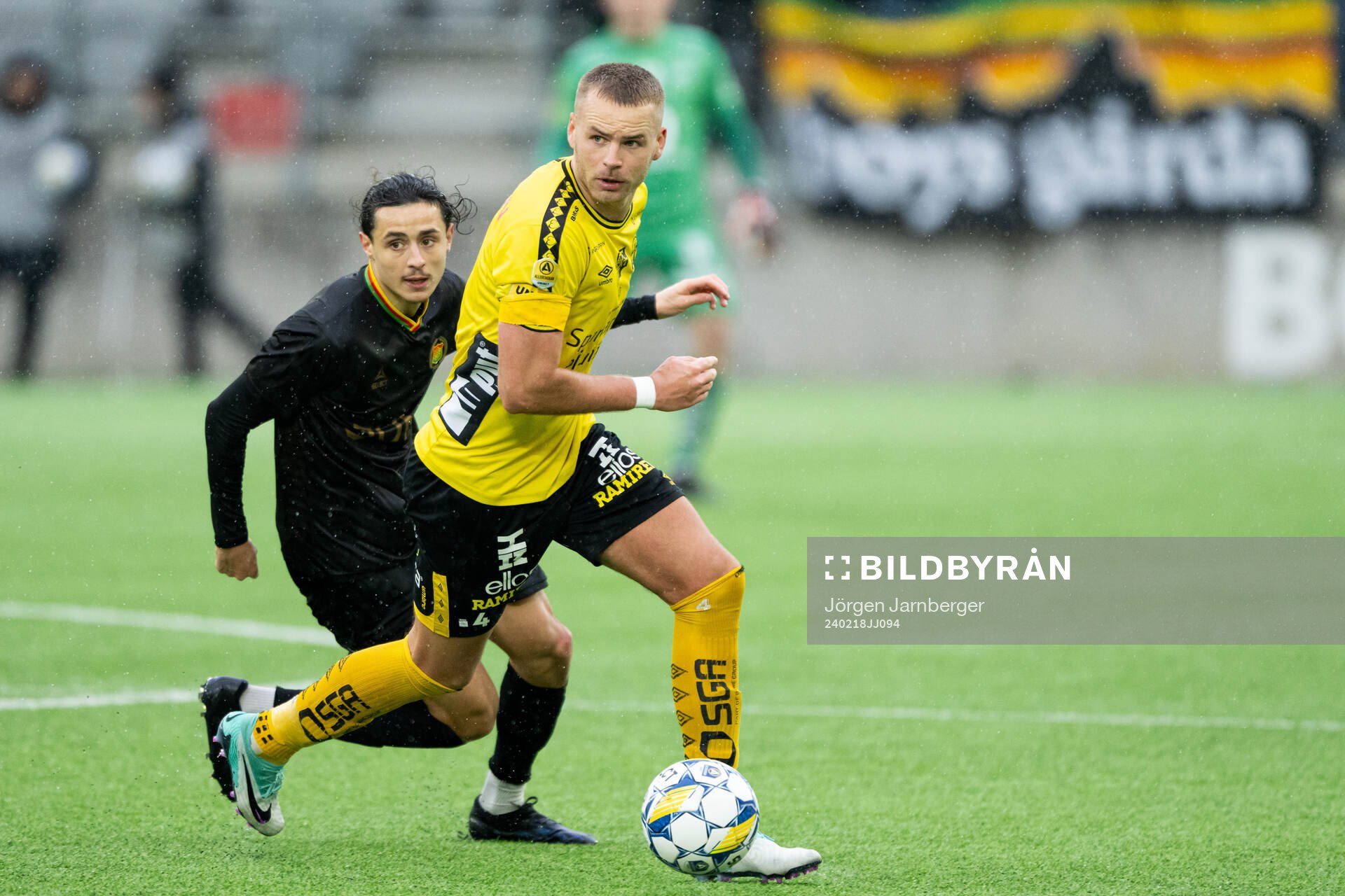 GAISs Amin Boudri och Elfsborgs Gustav Henriksson