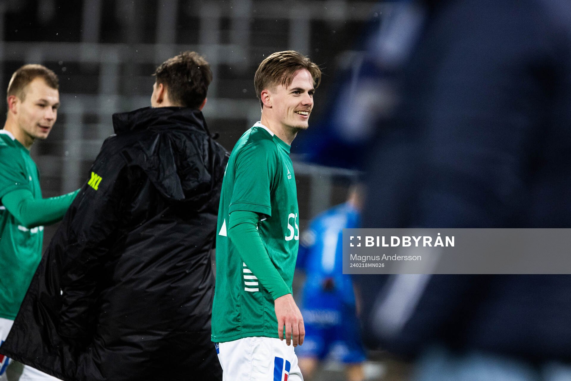 Brages Johan Arvidsson jublar